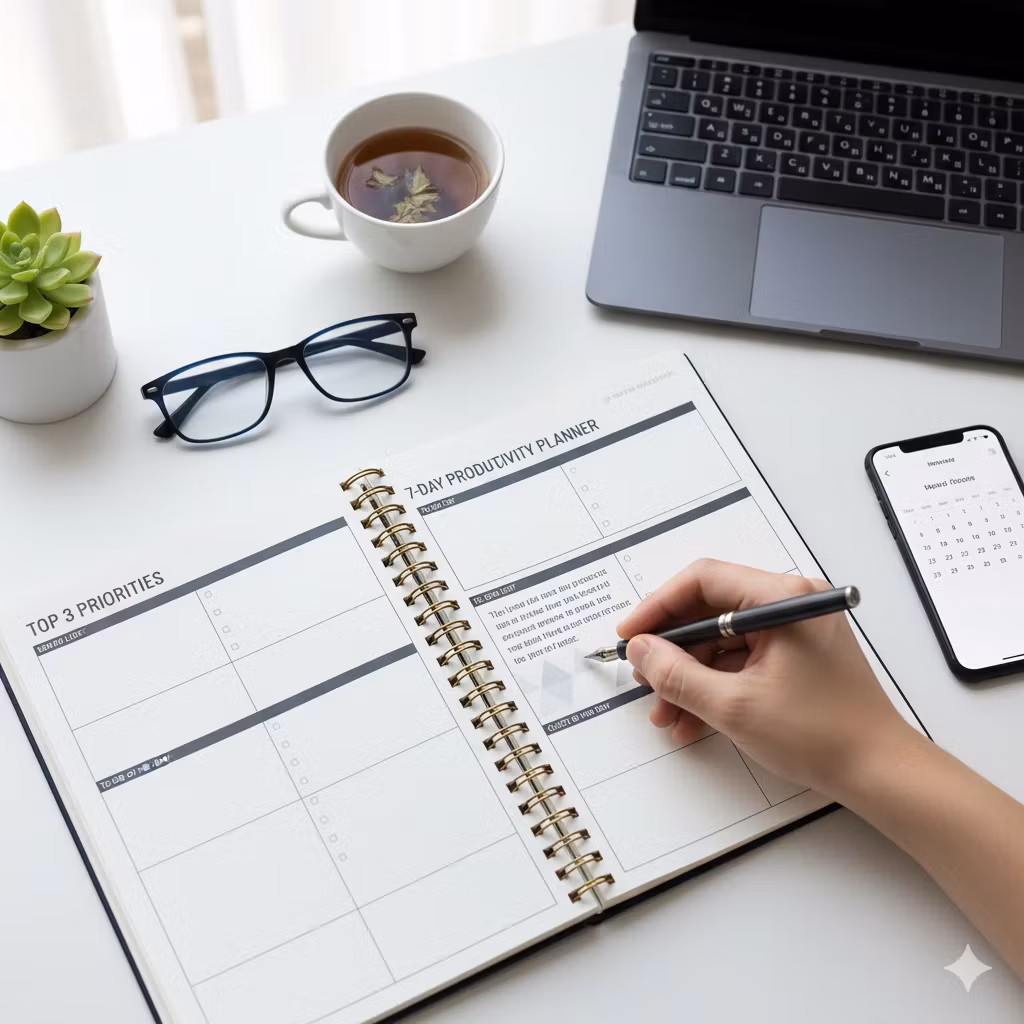 7-Day Productivity Planner