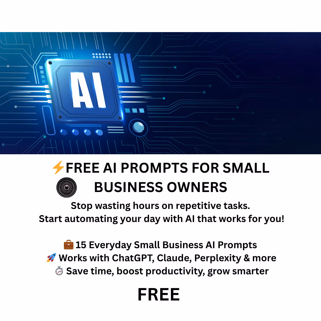 15 AI Prompts for SMBs 