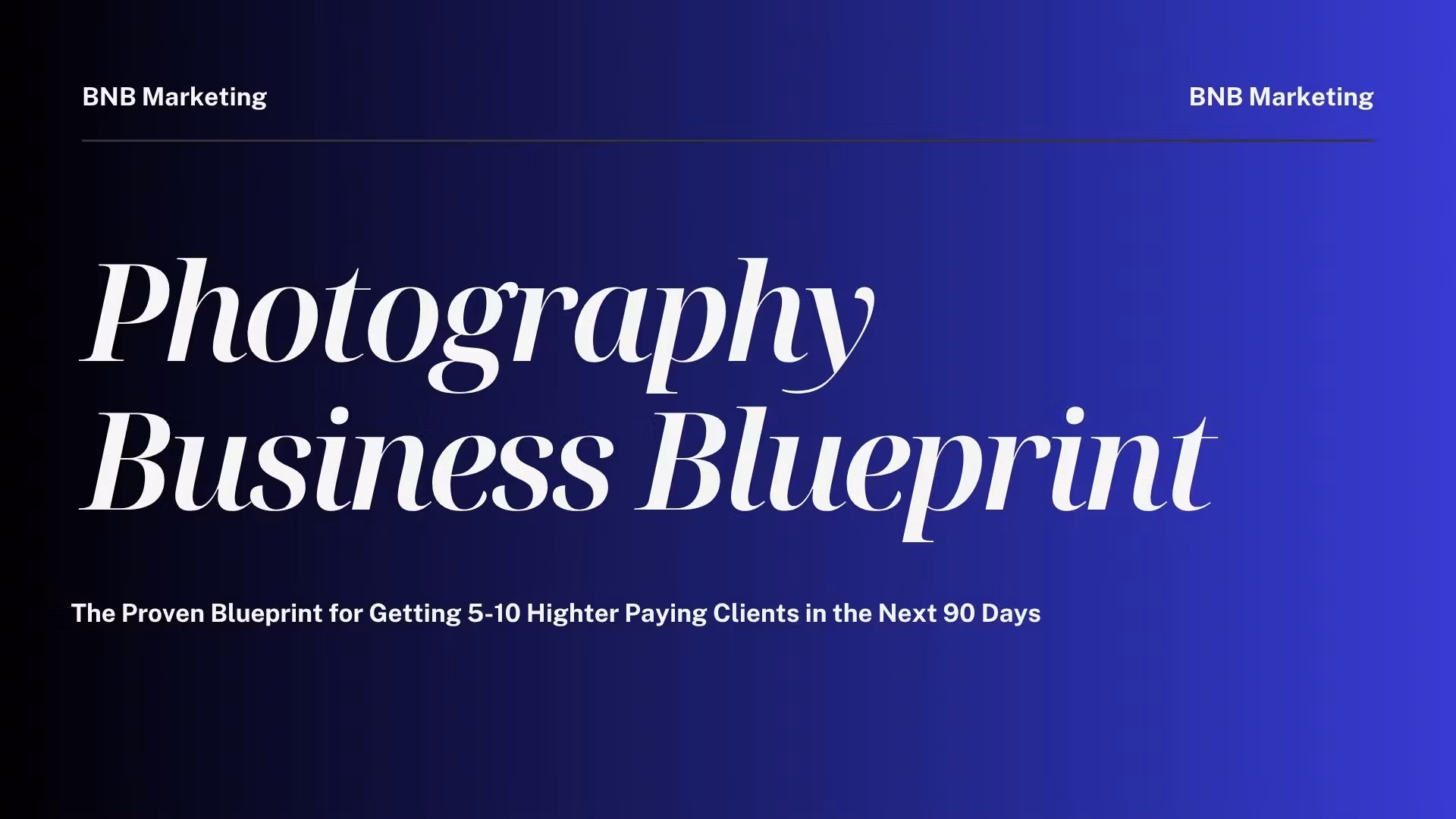 Photographer Growth System
