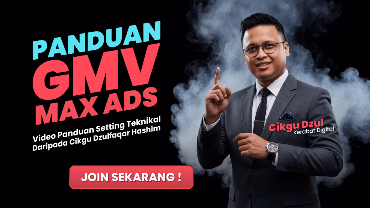Panduan GMV Max Ads