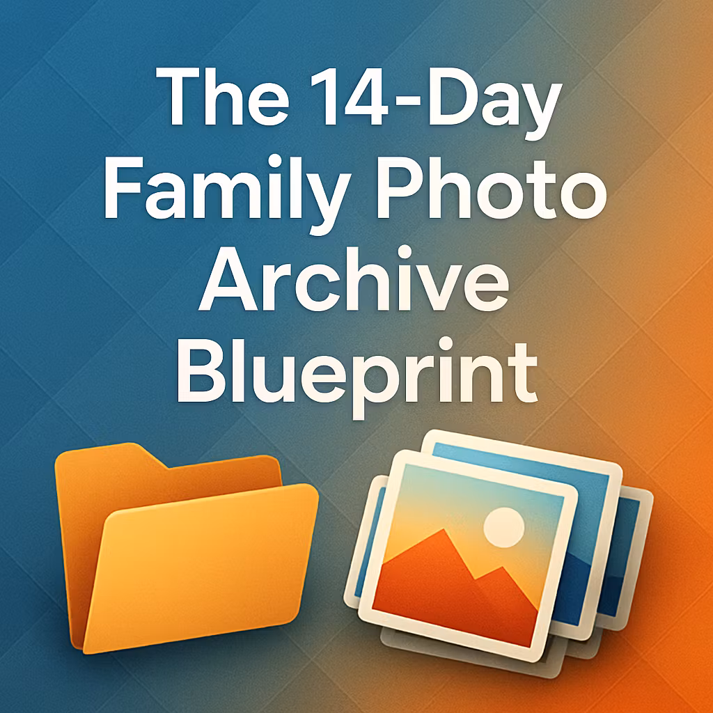 14-Day Family Photo Plan
