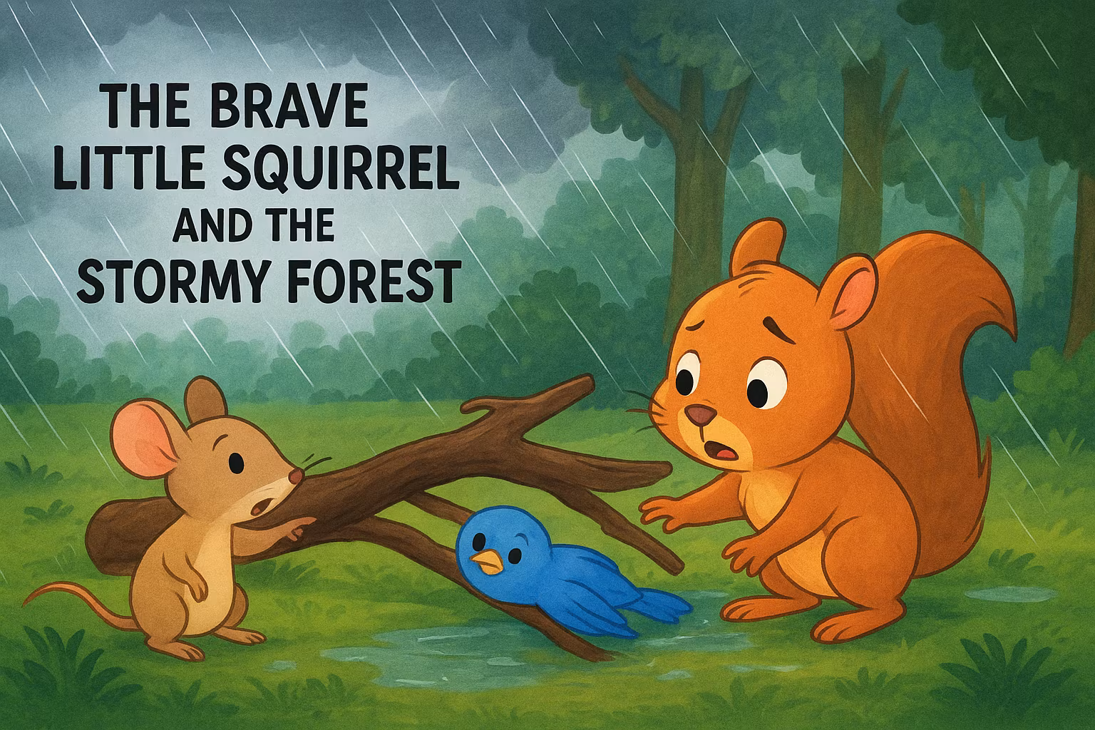 The Brave Little Squirrel 