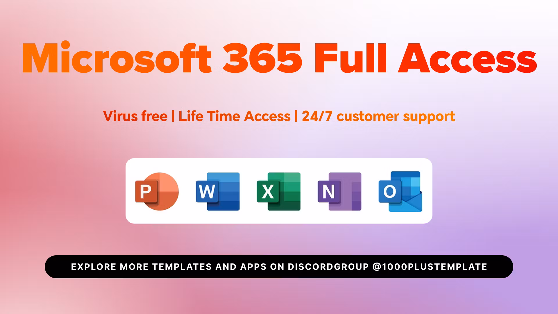 Microsoft 365 full Access 