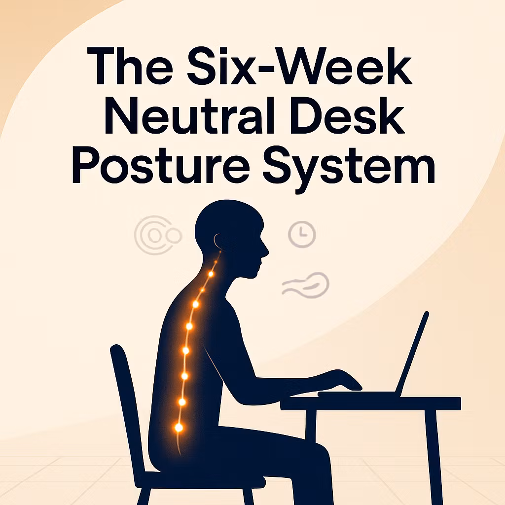 6-Week Desk Posture Fix