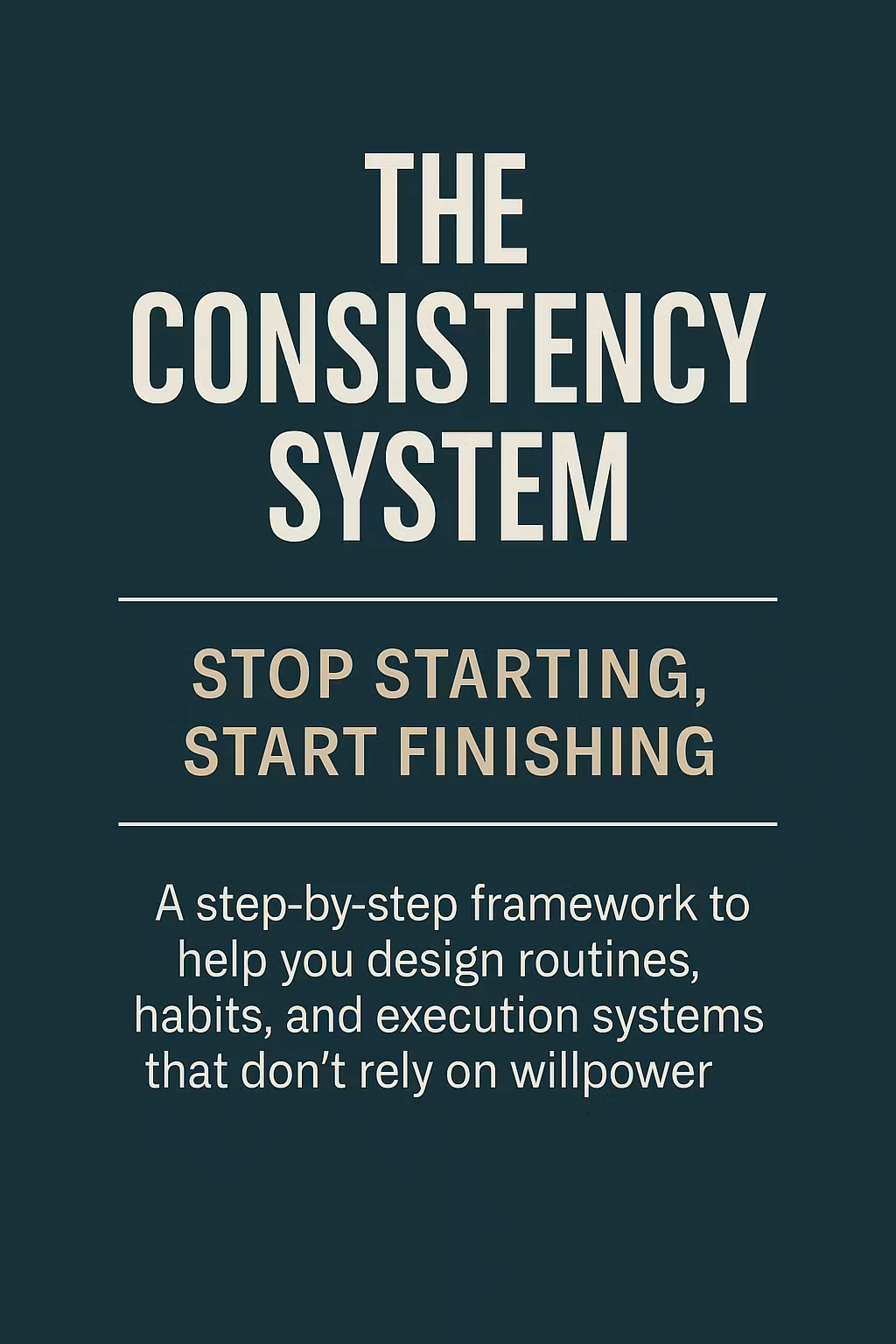 The Consistency System