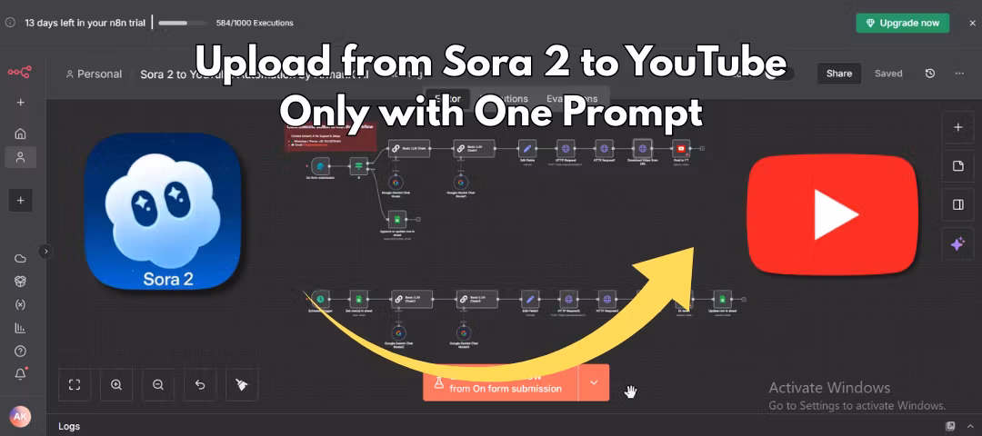 Sora 2 YouTube Automation