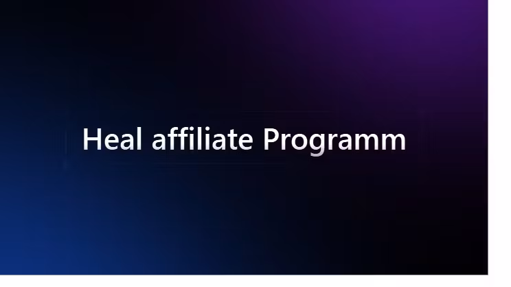 Heal Affiliate Programm