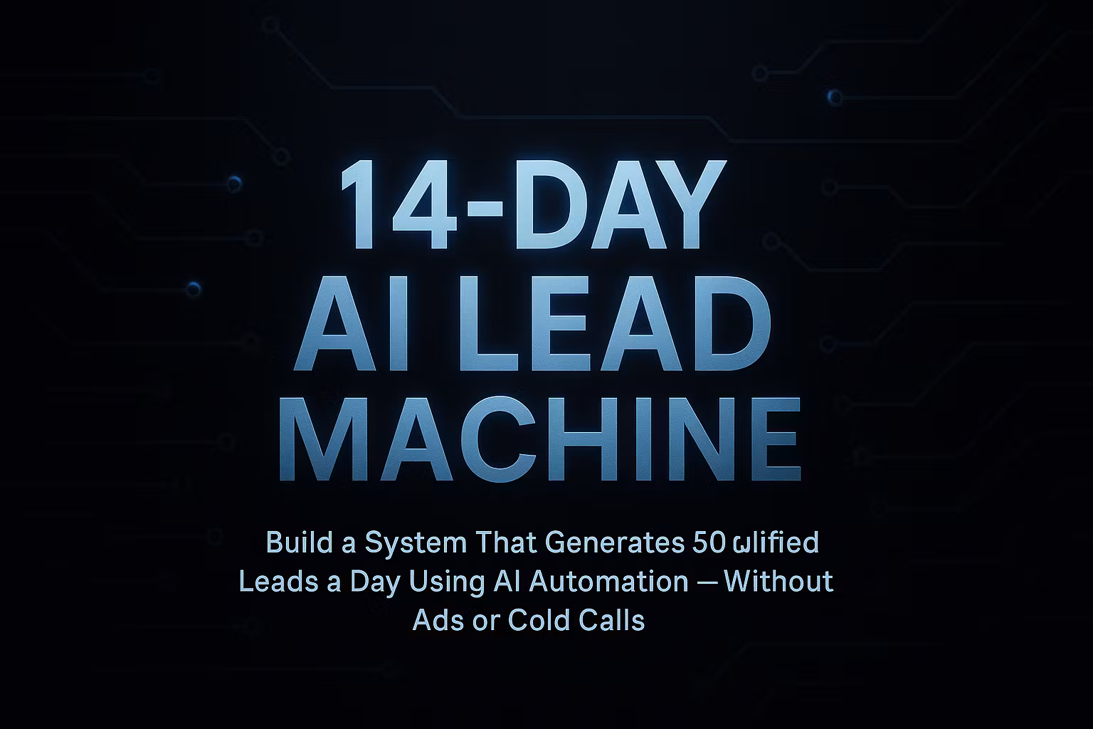 14-Day AI Lead Machine