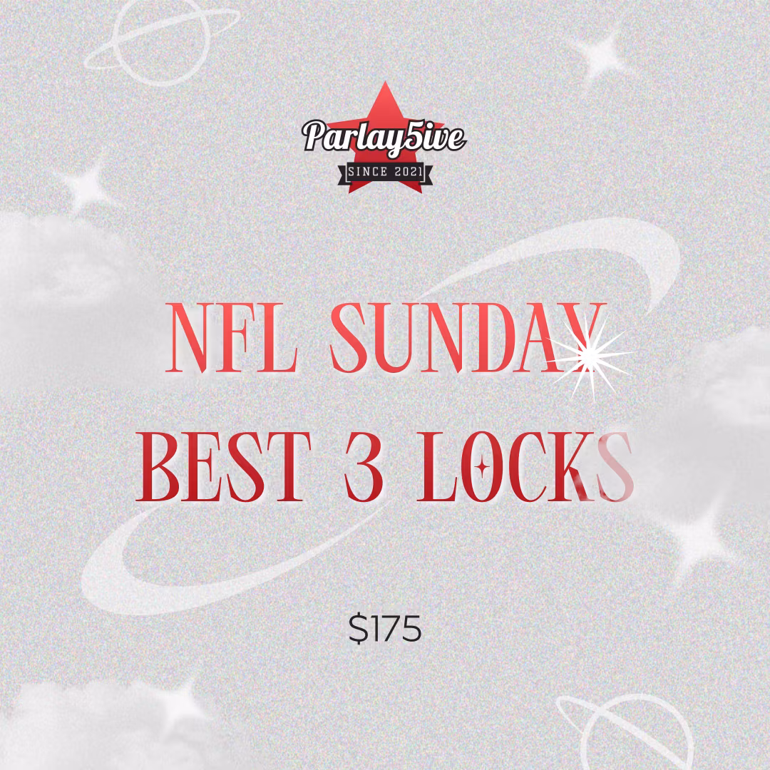 NFL BEST 3 LOCKS