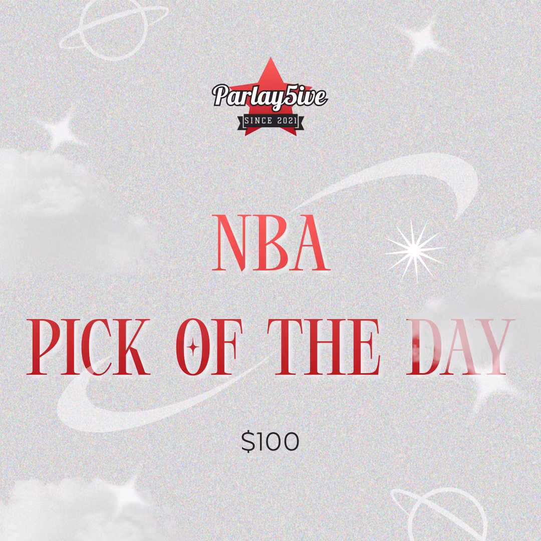 NBA Pick of the day