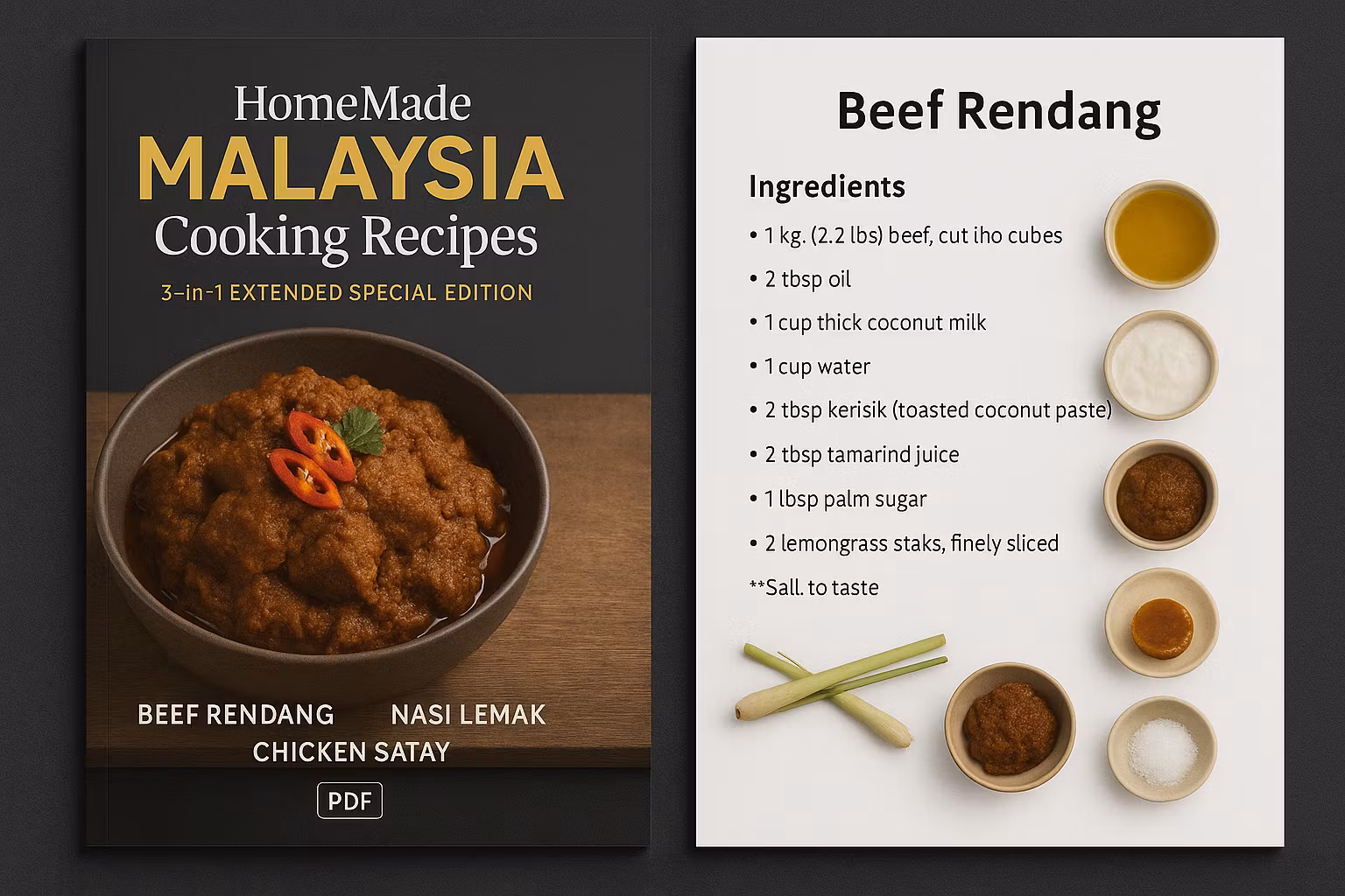 Special MY Cooking Recipe 3in1