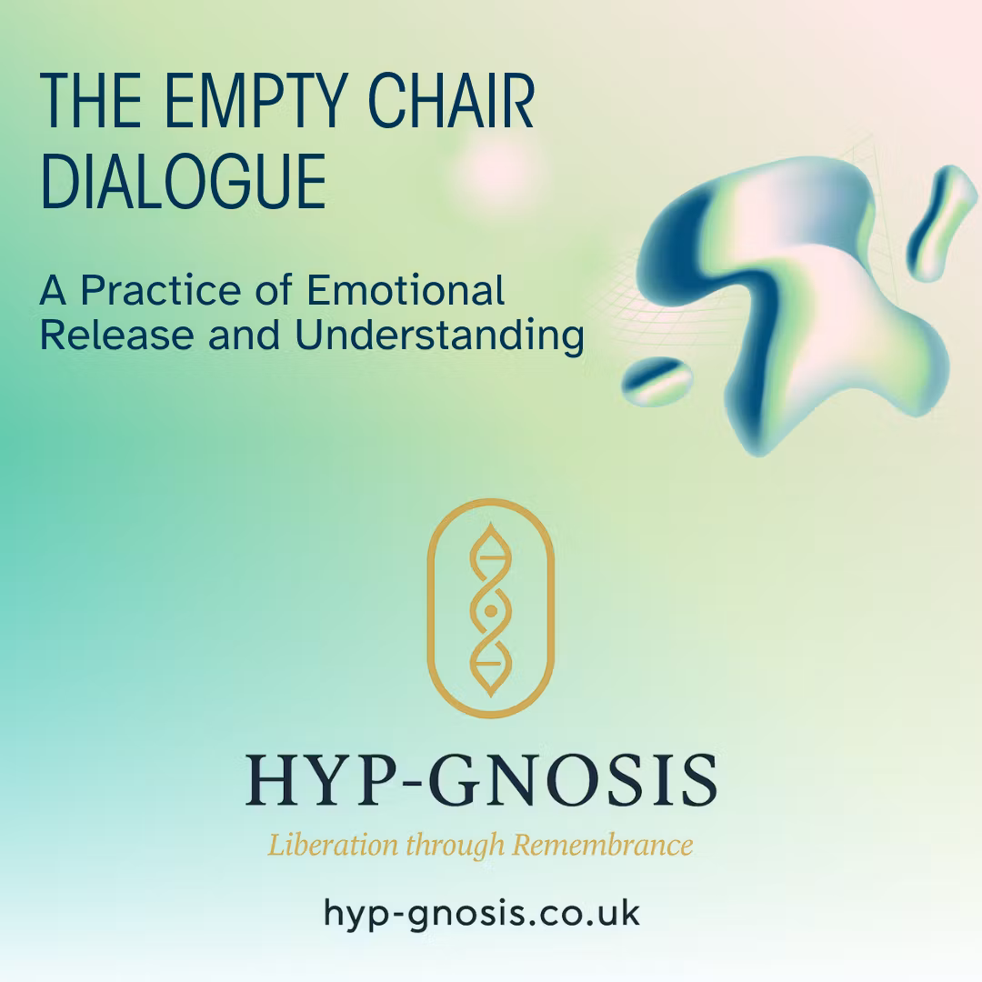 The Empty Chair Dialogue W/Bk