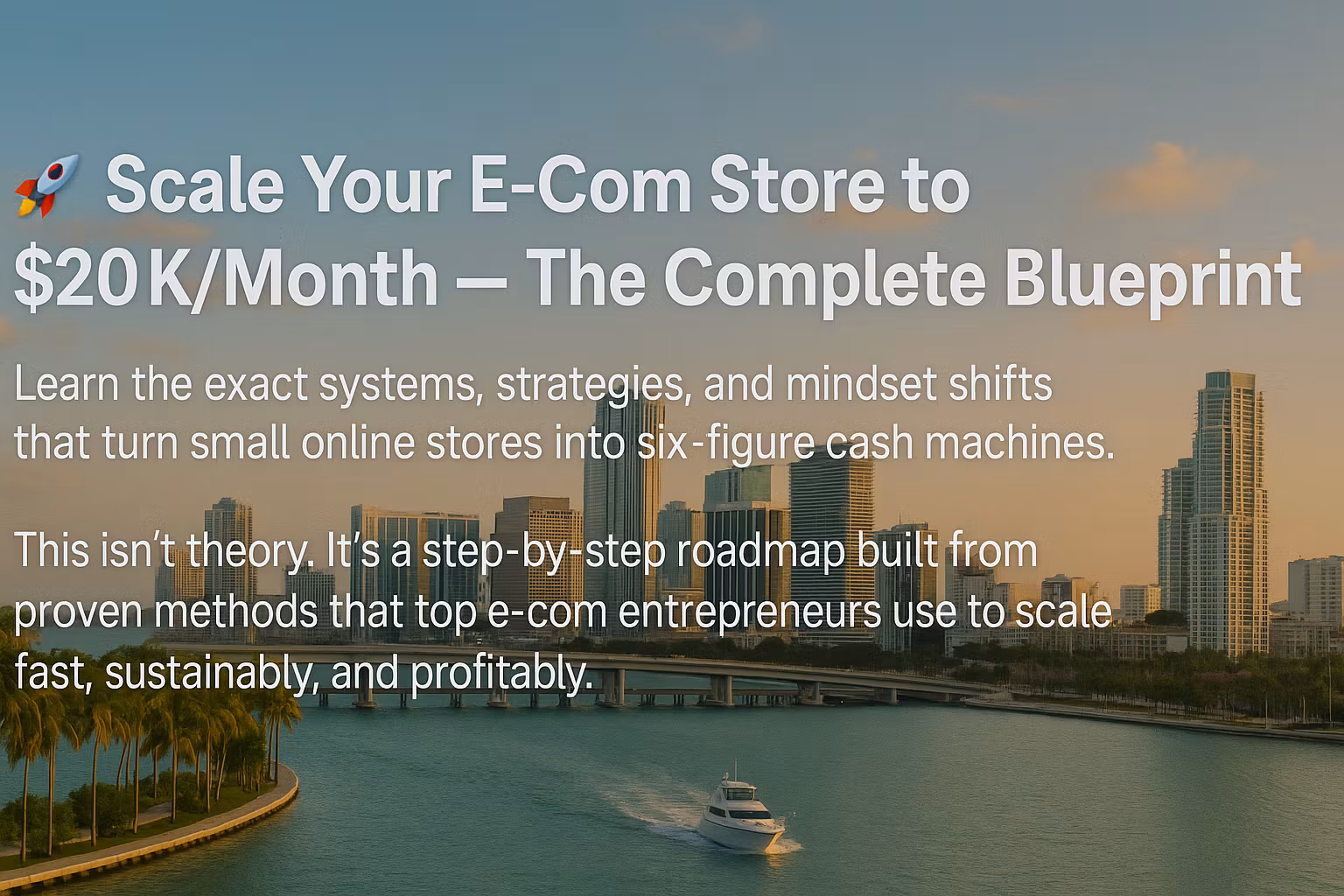 Full E-commerce Course A-Z