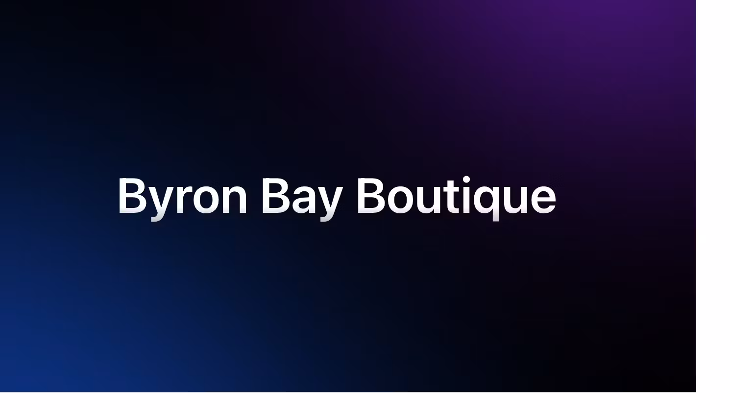 Byron Bay Boutique