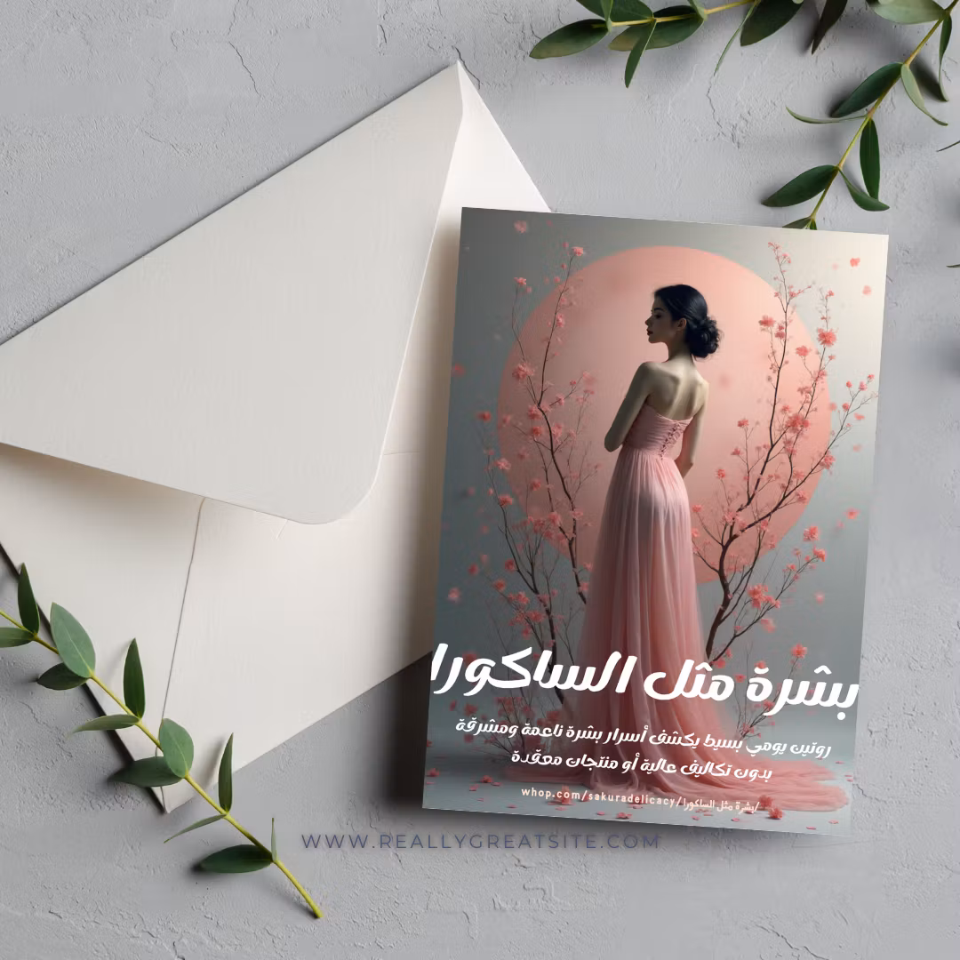 بشرة مثل الساكورا