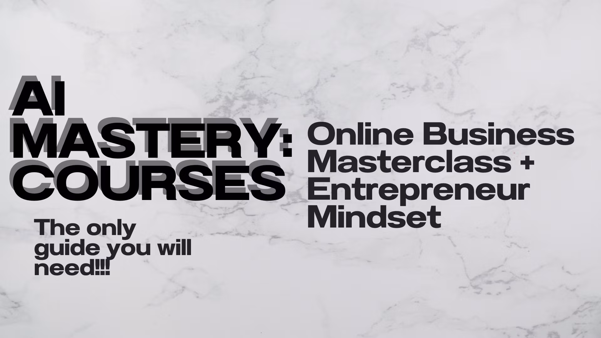 Profitable AI business 