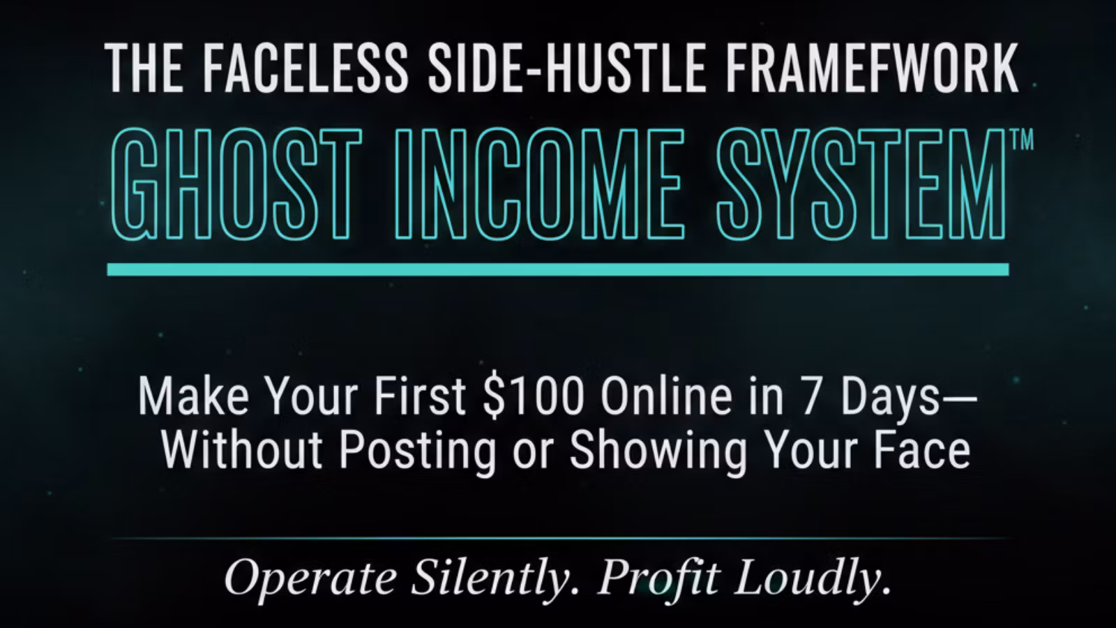 Ghost Income System™
