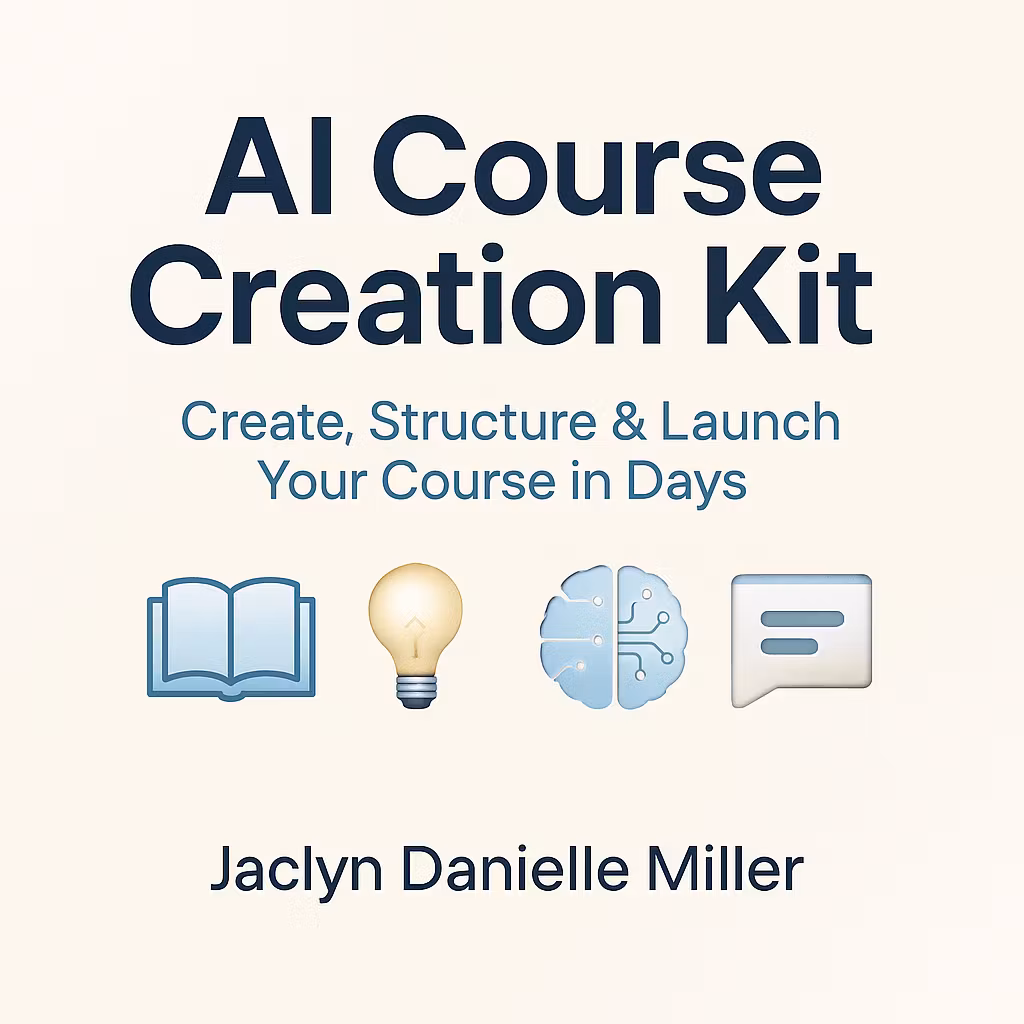 AI Course Creation Kit