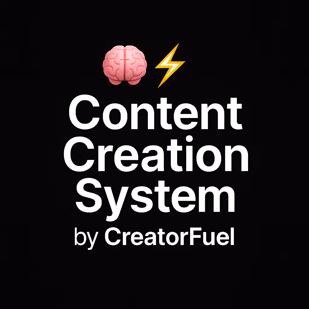 ⚡ Content Creation System