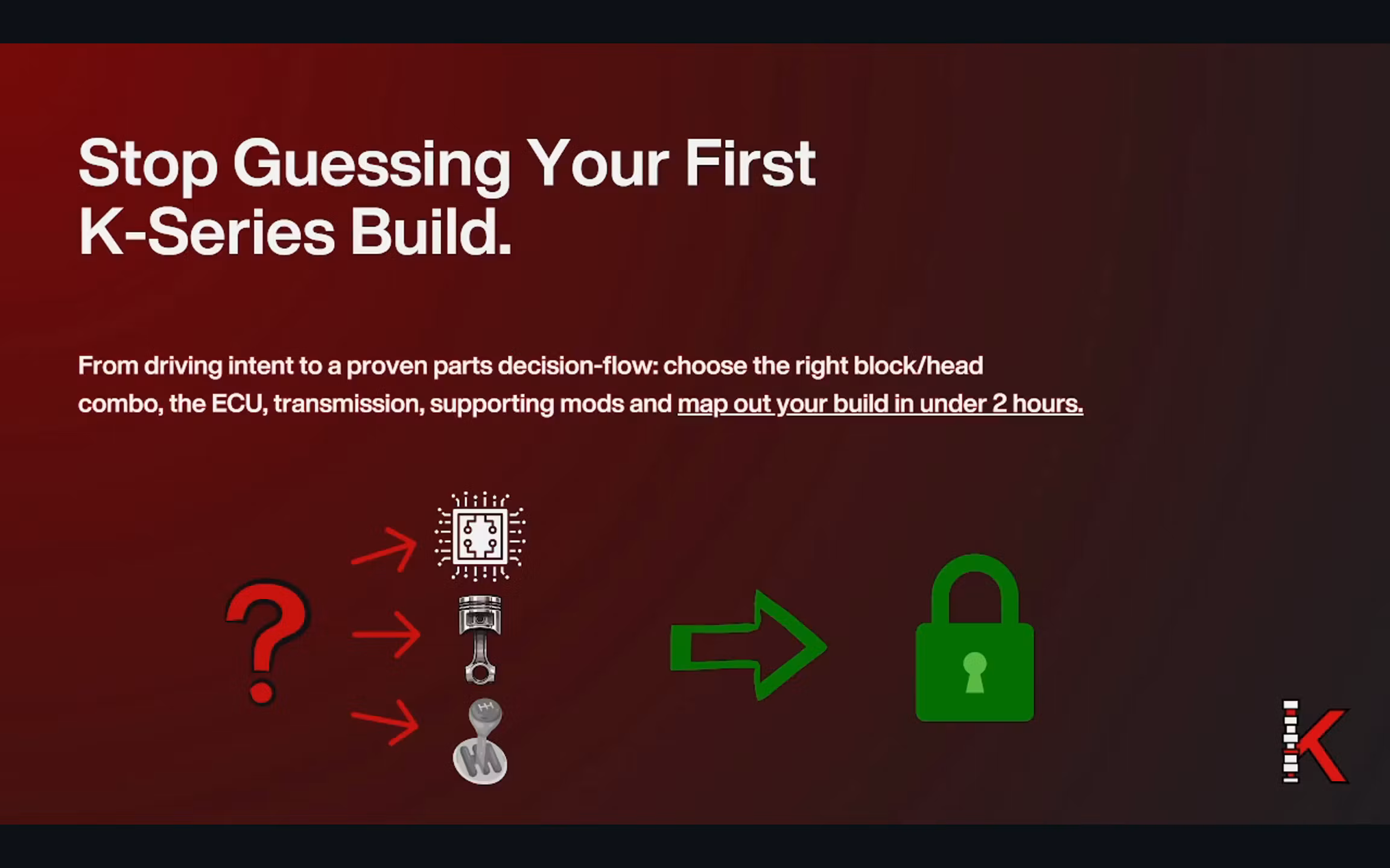 K-Series Builder’s Playbook