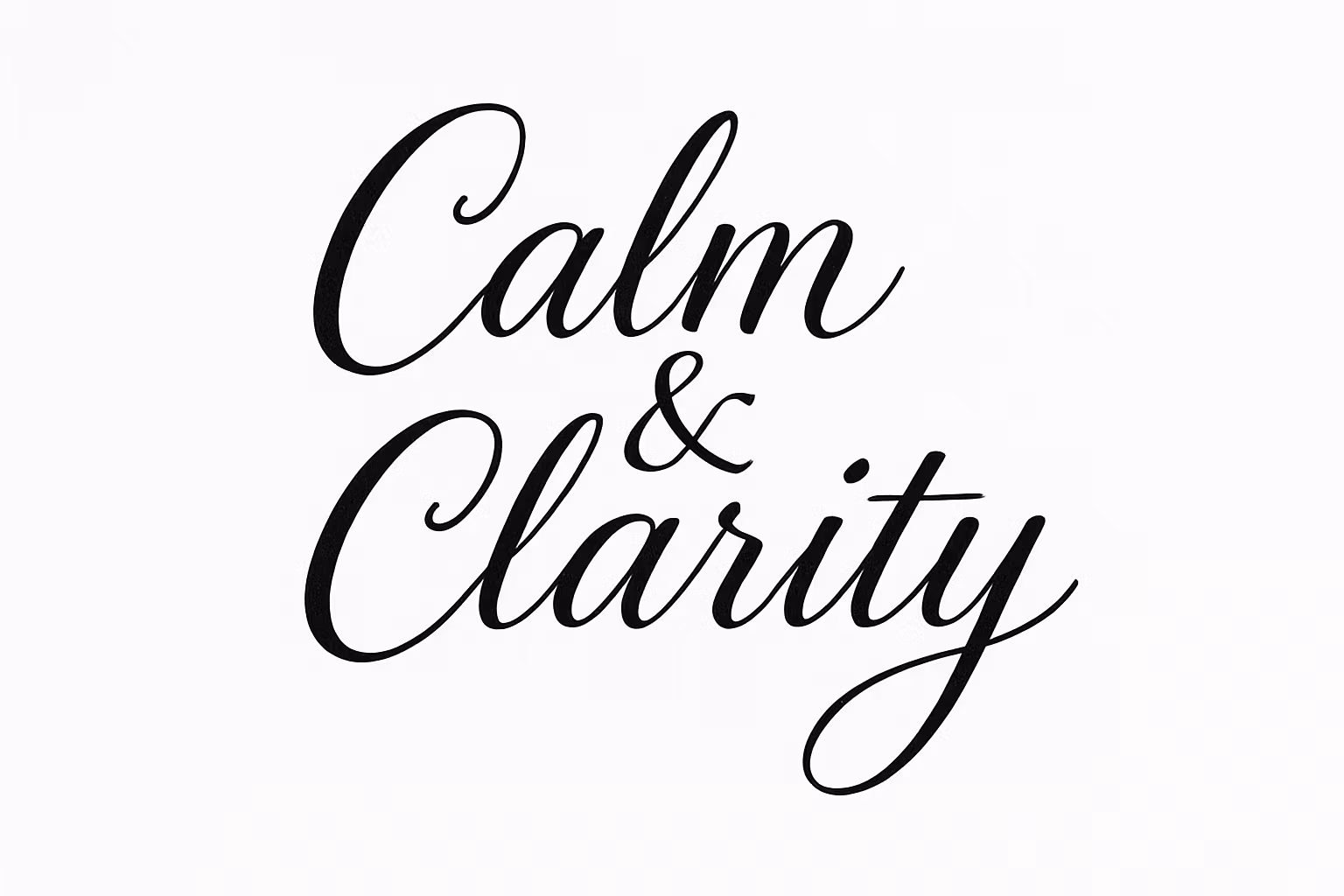 Calm & Clarity
