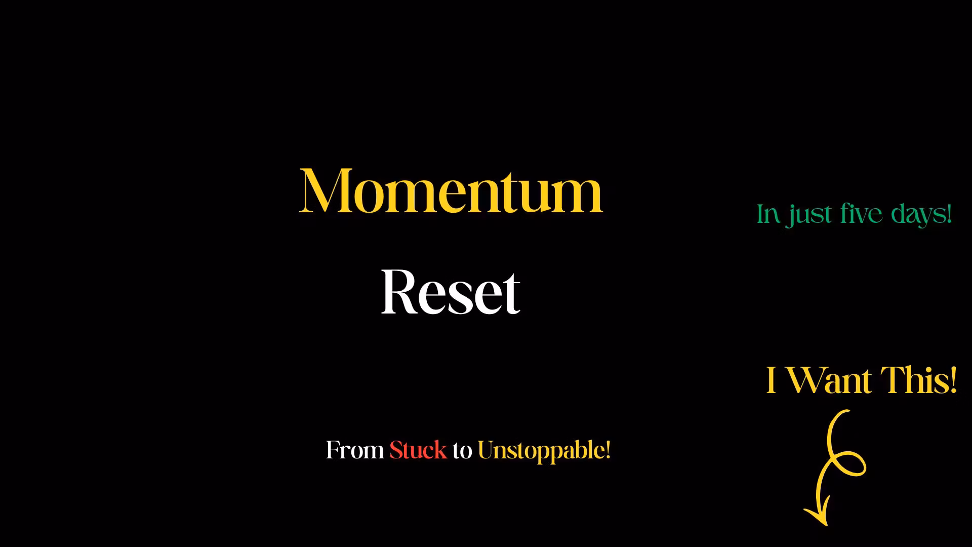 Momentum Reset