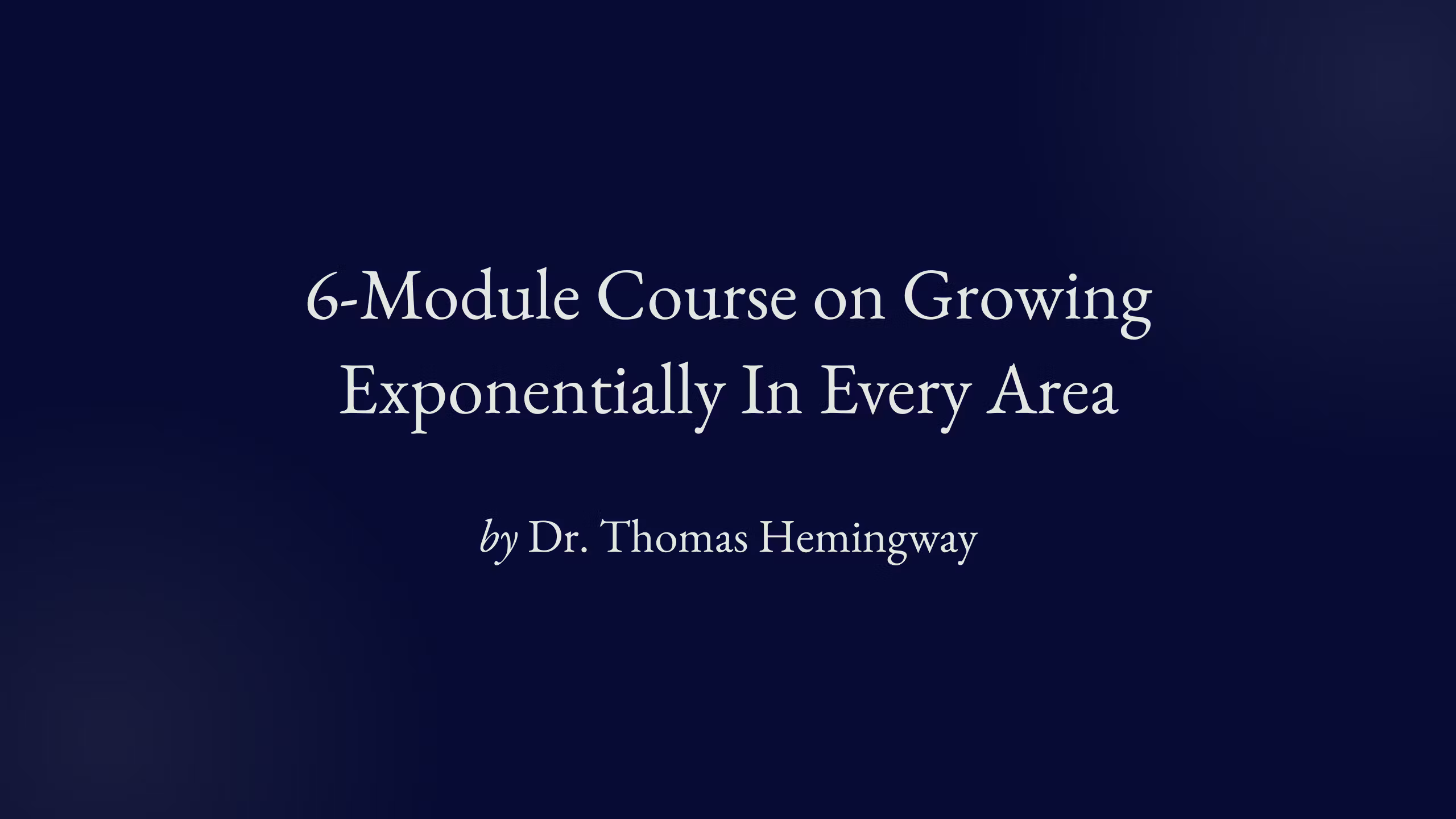 The Growth Blueprint