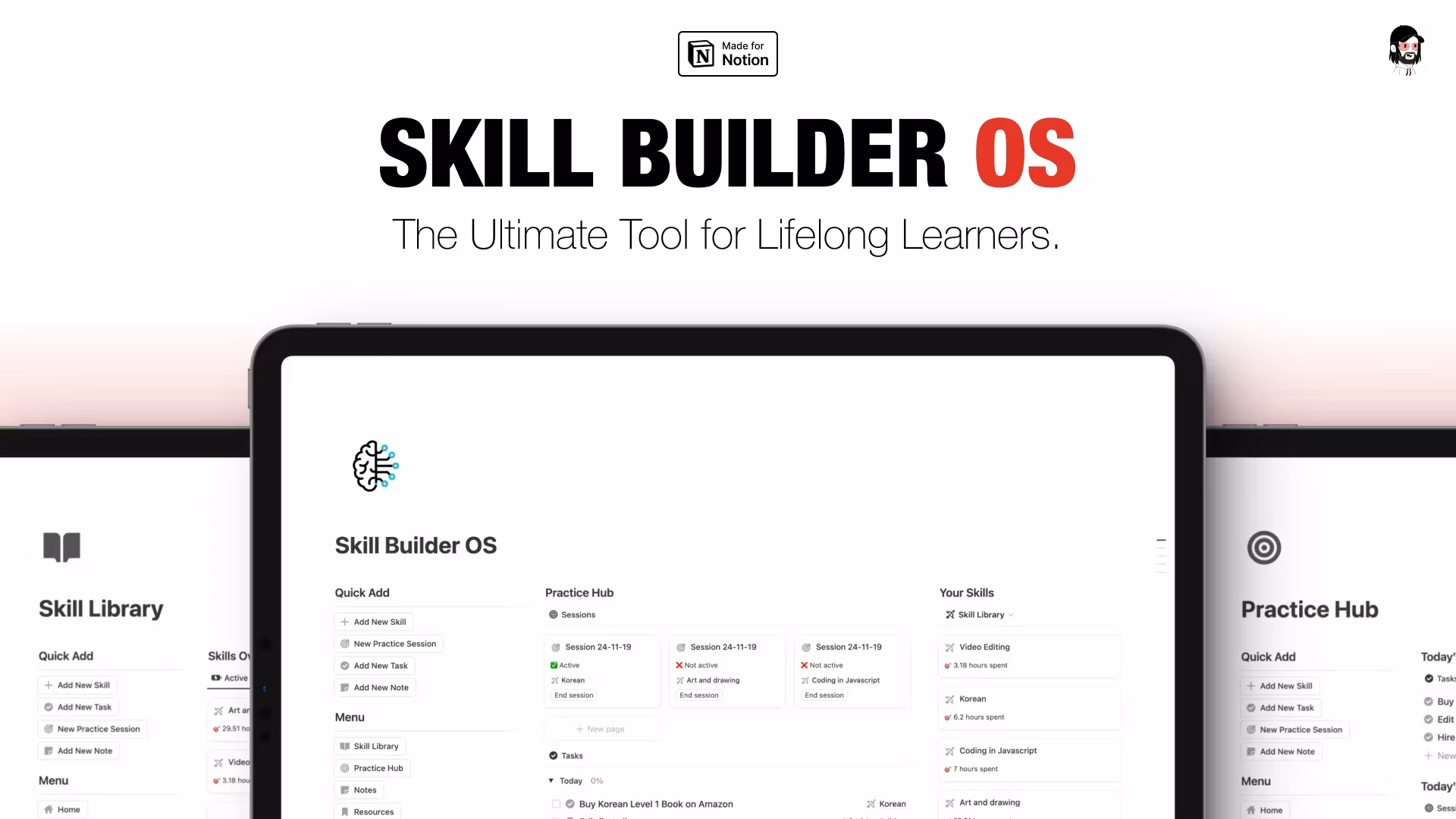 Skill Builder Notion Template