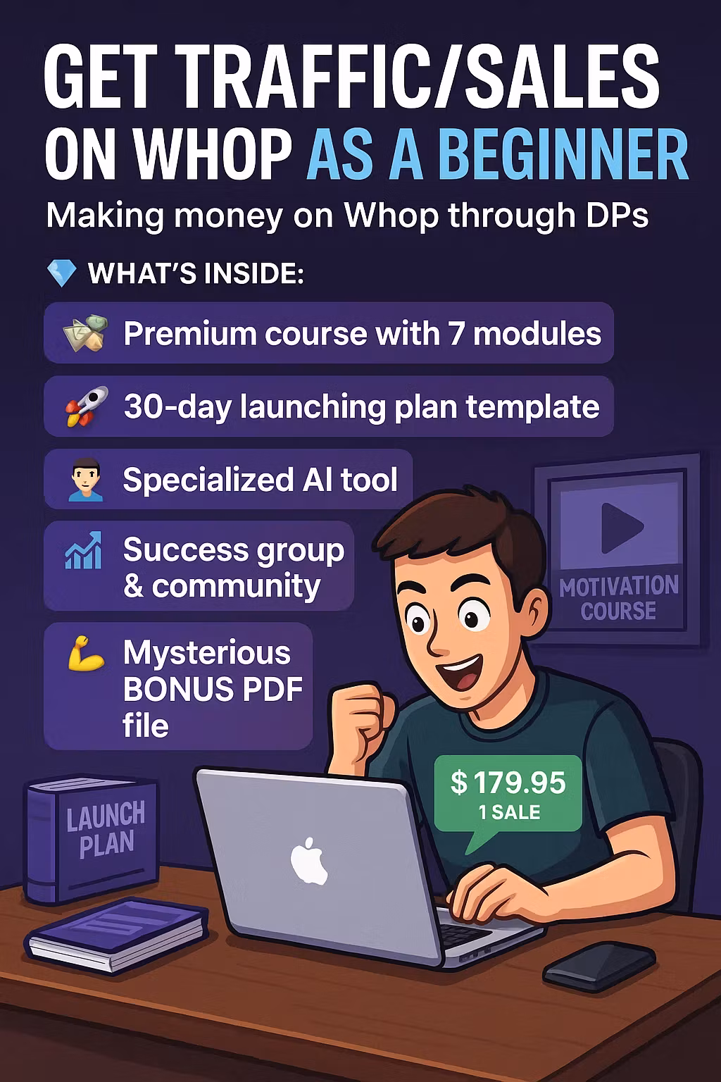 Make sales on Whop in 30 days