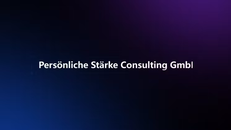 Persönliche Stärke Consulting 
