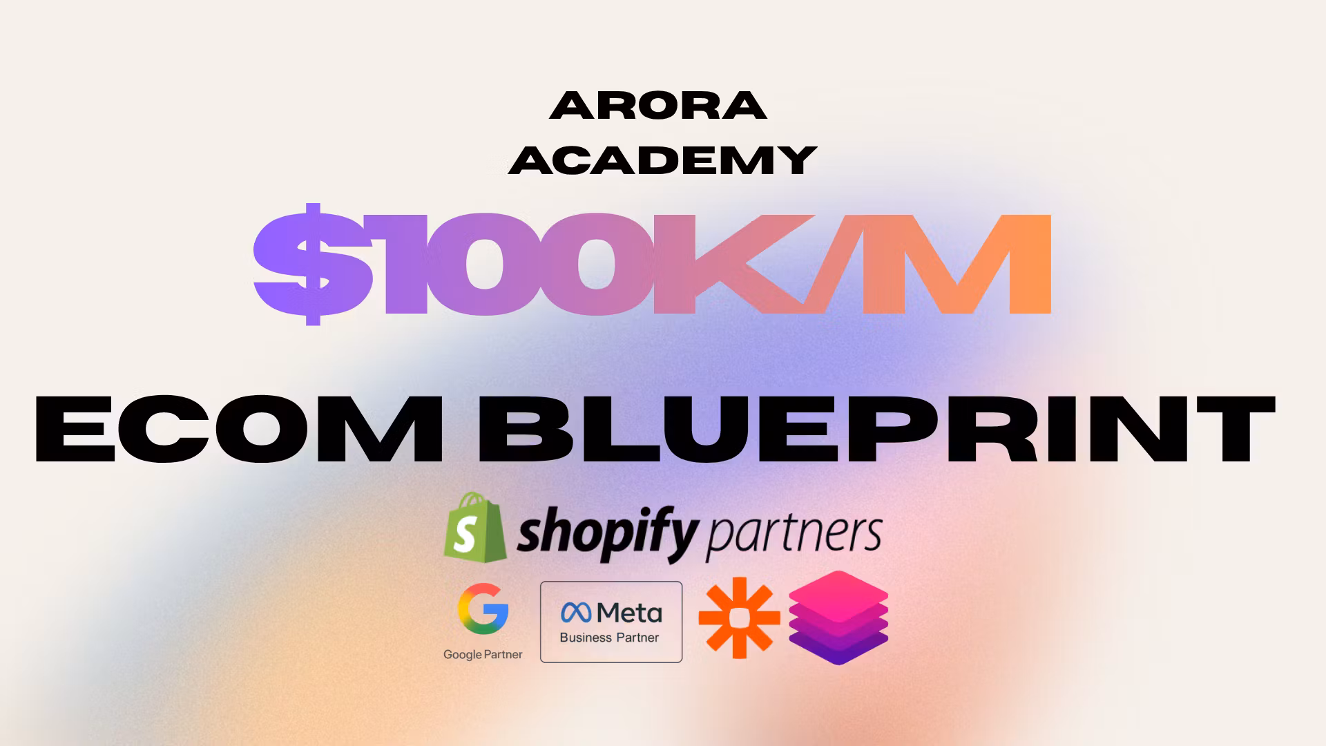 $100K ECOM Marketing Blueprint