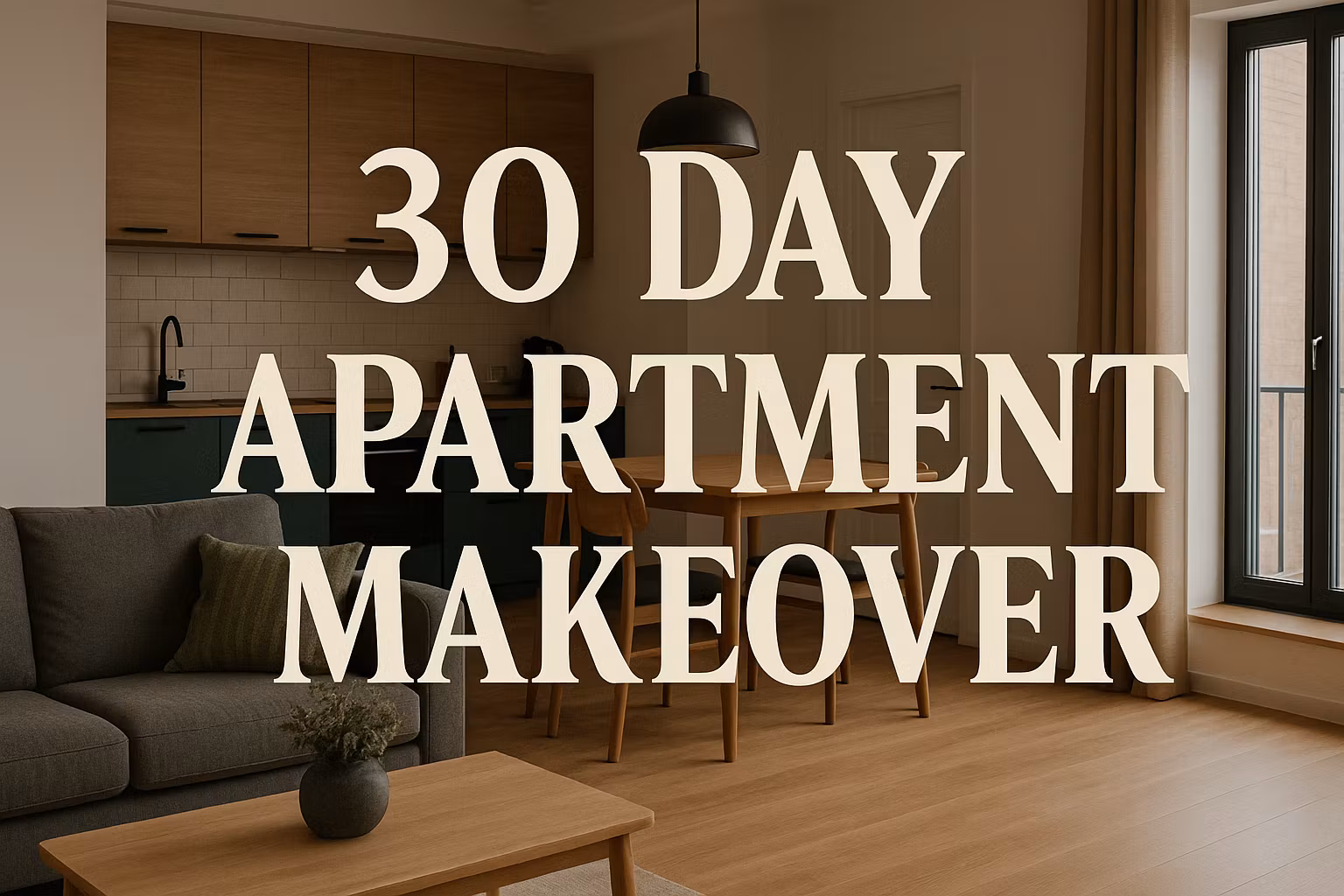 30-Day Apartment Makeover