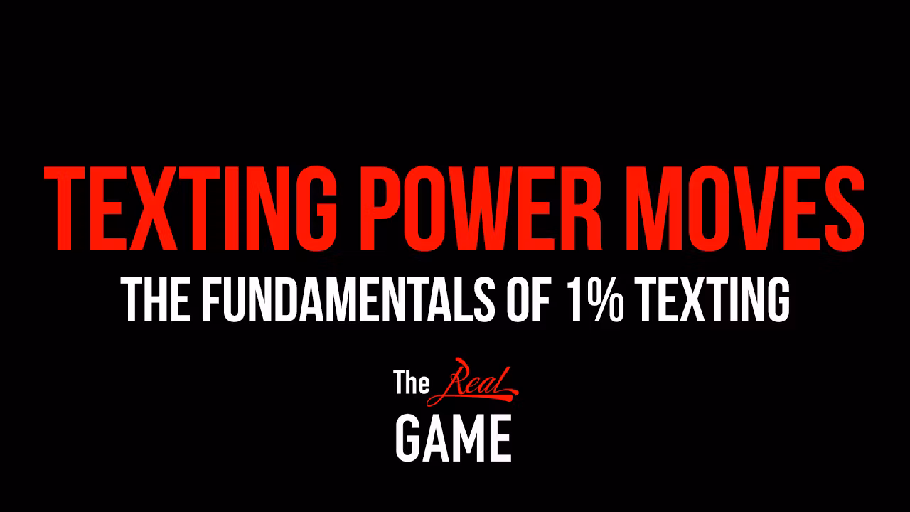 Texting Power Moves