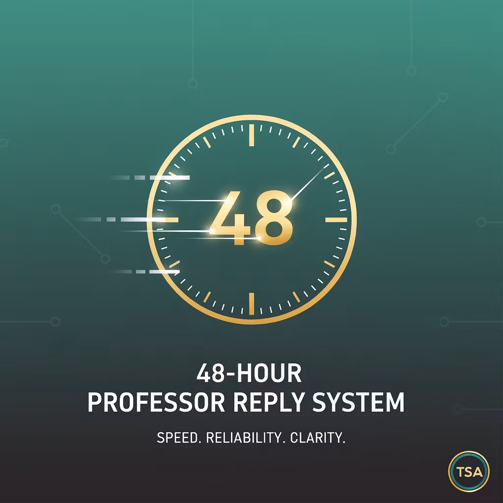 48 Hour Professor Reply System