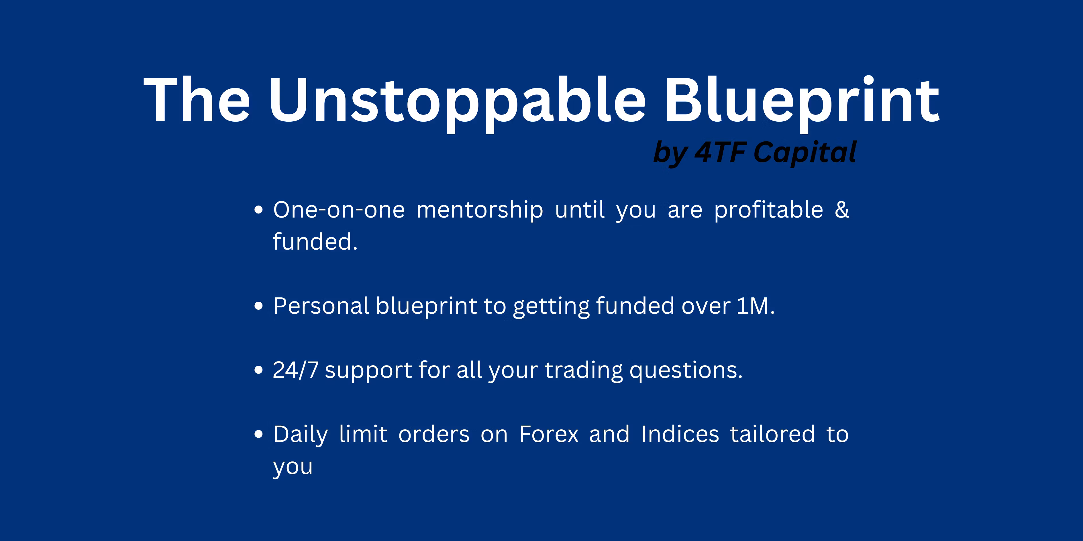 LIMIT Orders Mentorship