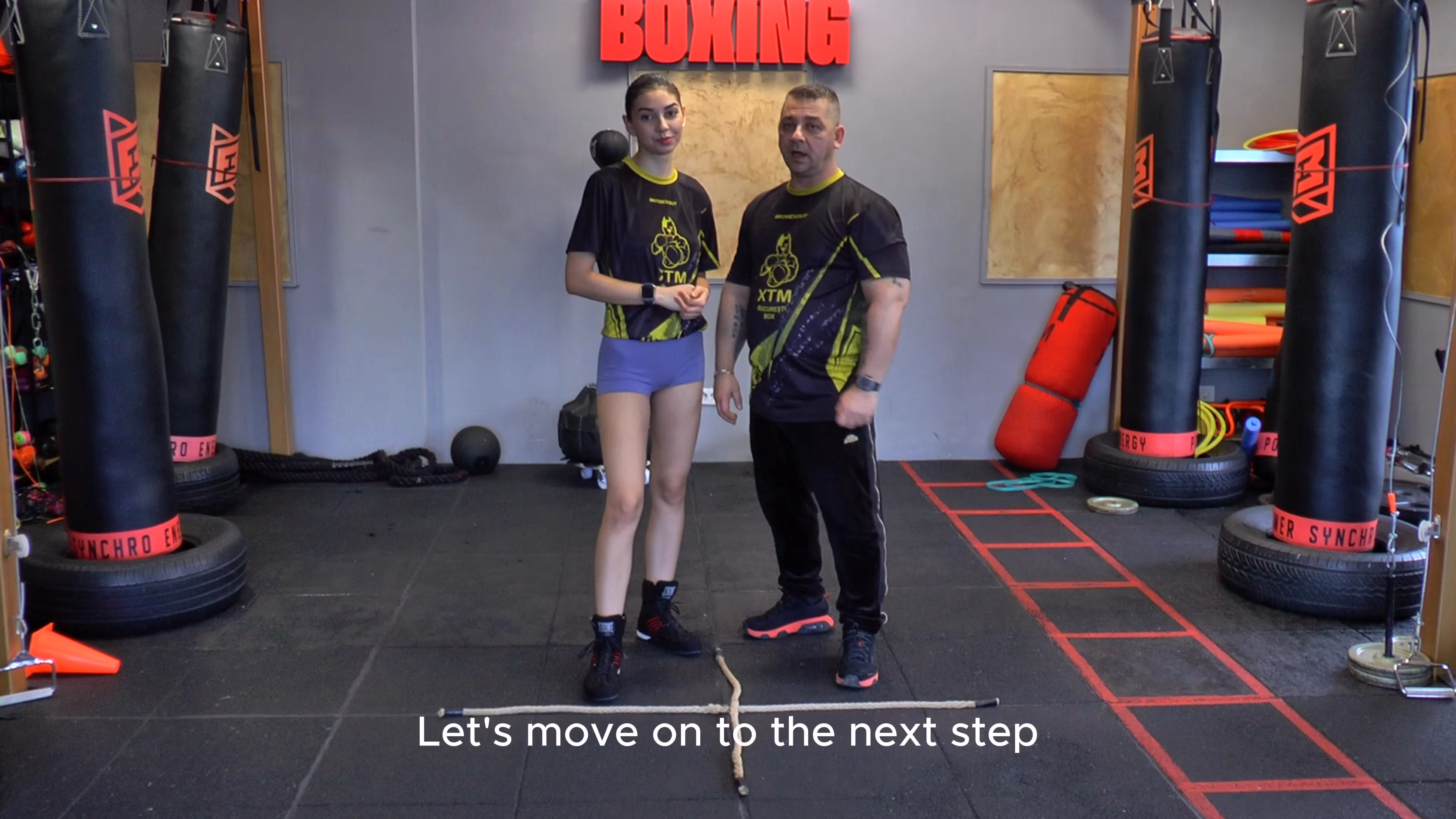 Boxing Footwork Class 3