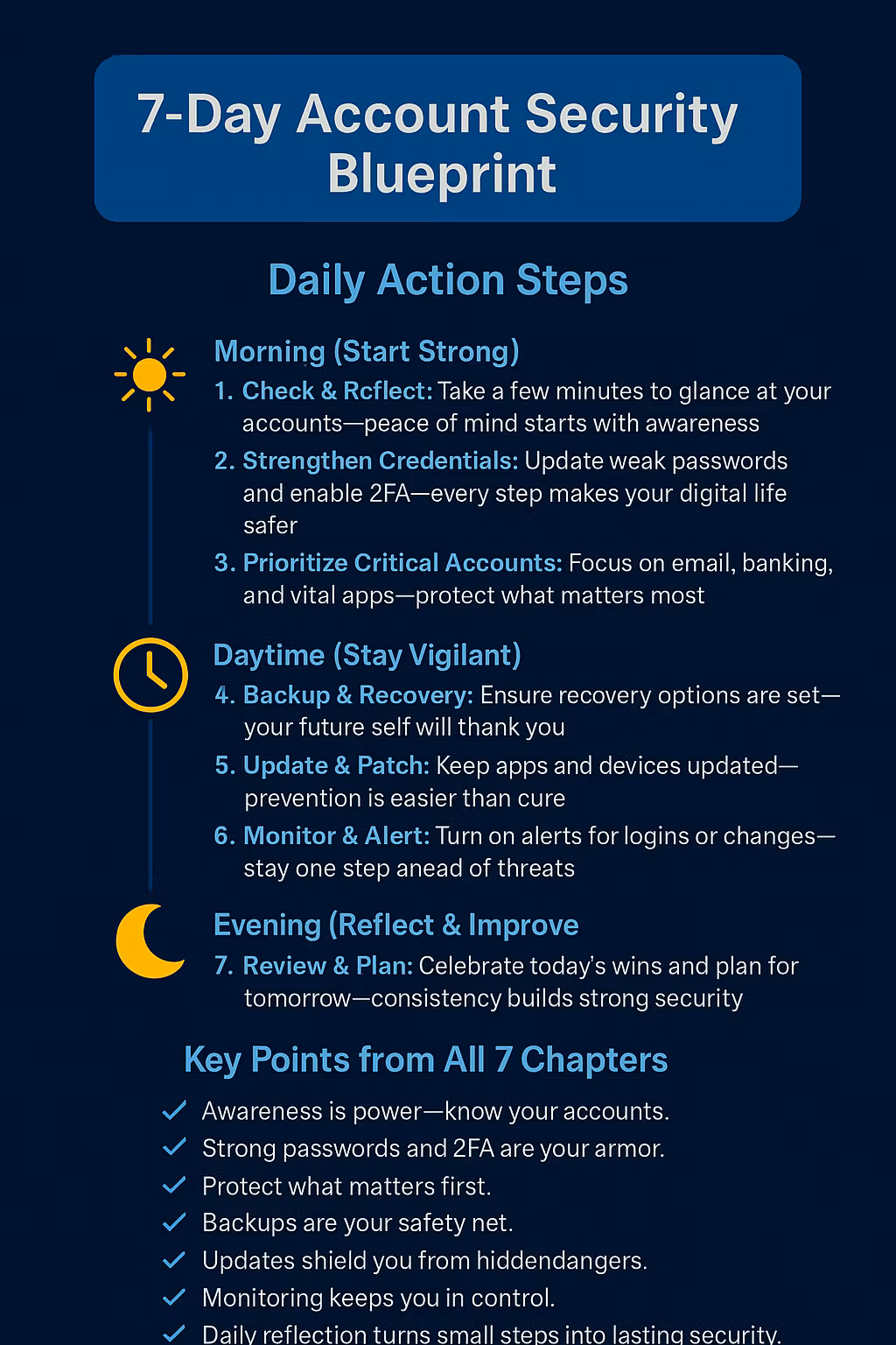 Account Security Sprint