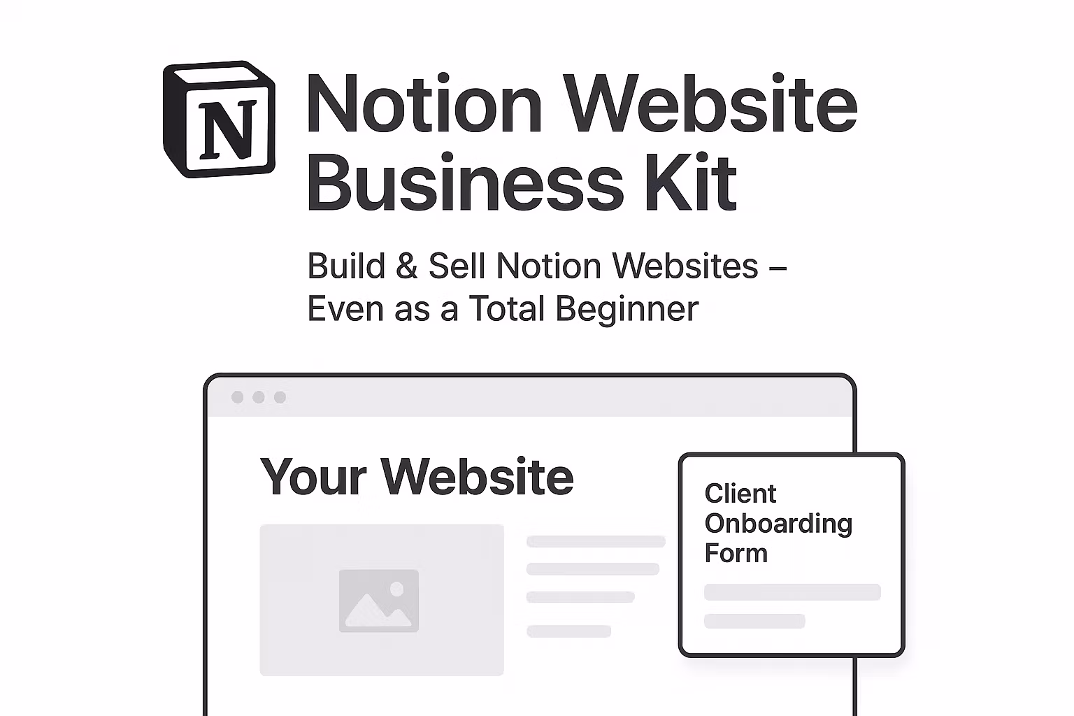 Notion Website Business Kit
