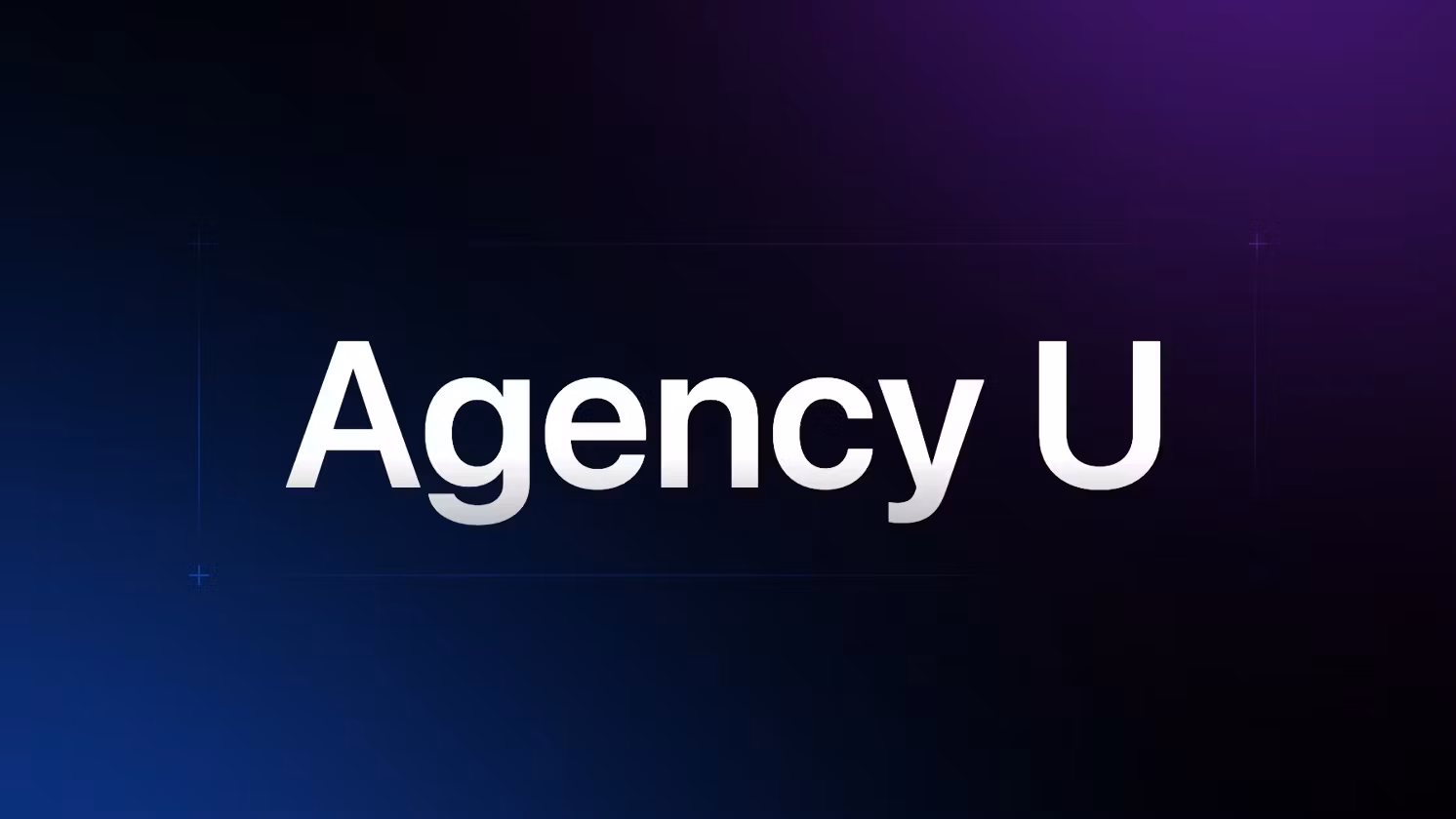 Agency U Start