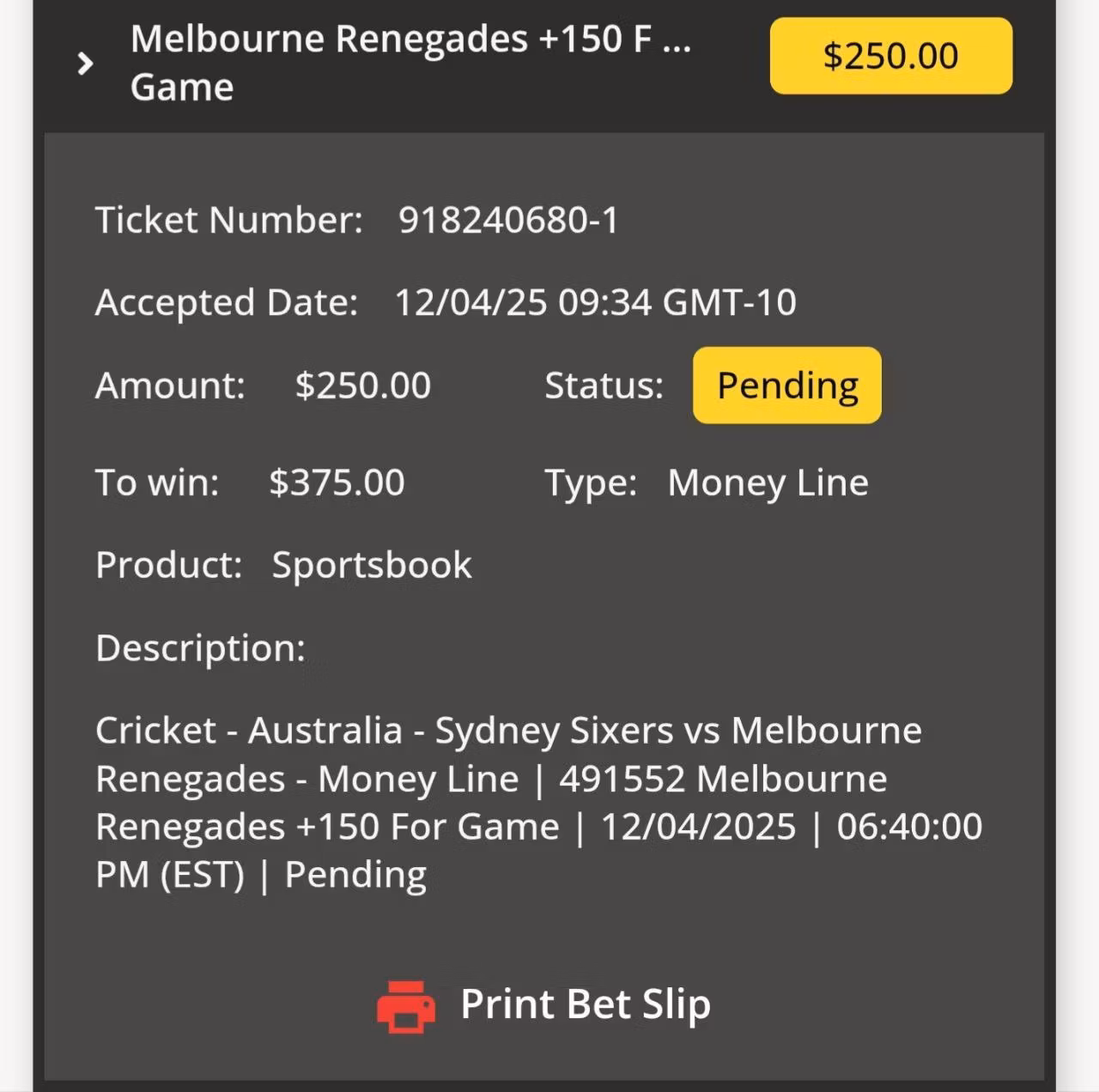 VALUE TENNIS PICK EVERYDAY