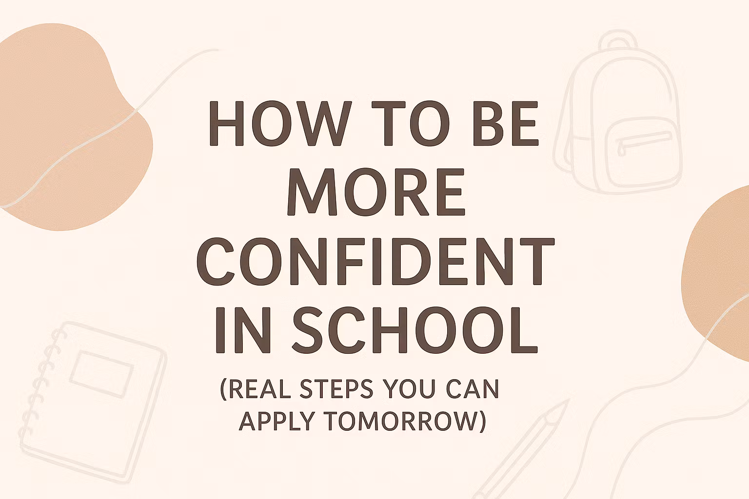 School Confidence Starter Guid