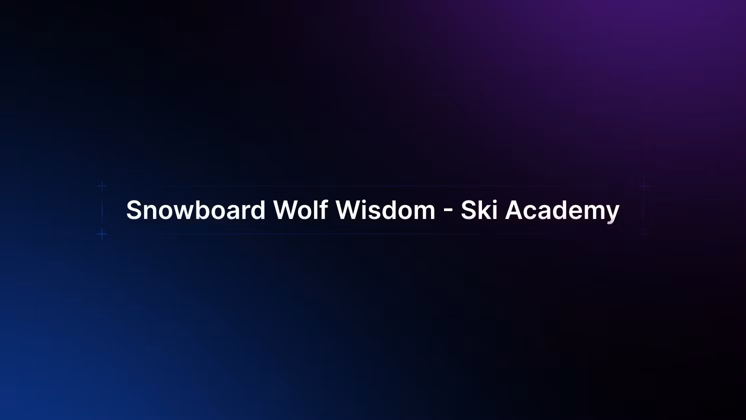 Quantum Wolf Academy Sinaia