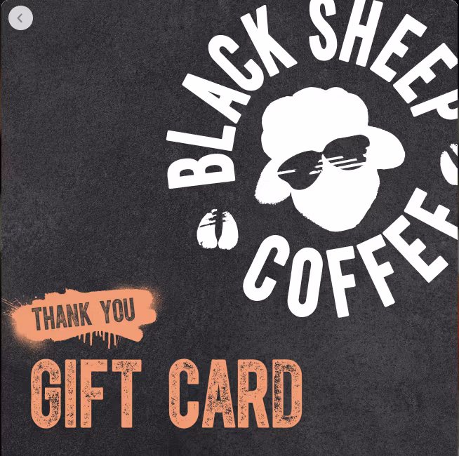 £50 Thank You Coffee Card