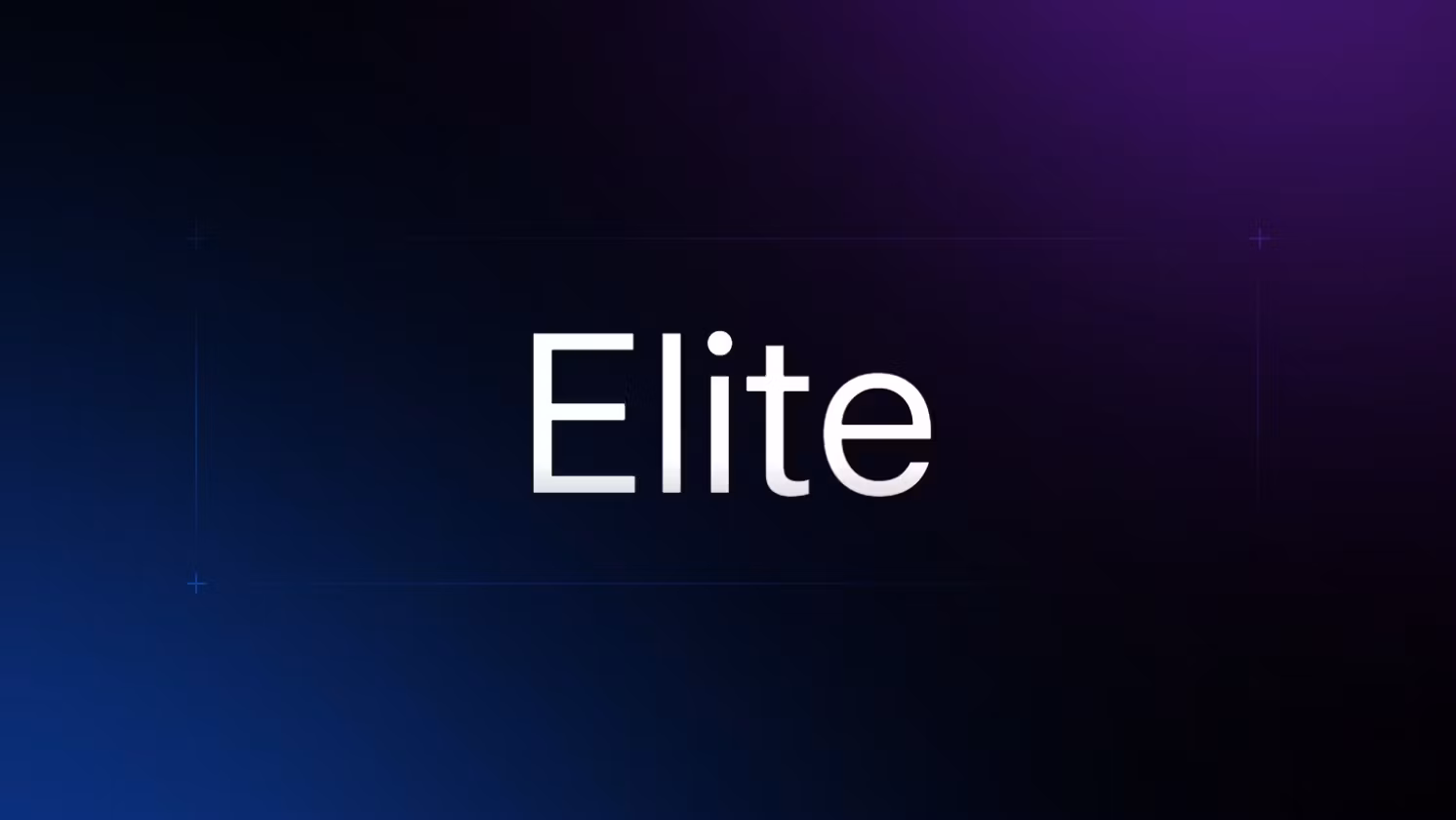 Elite Minimalist poster