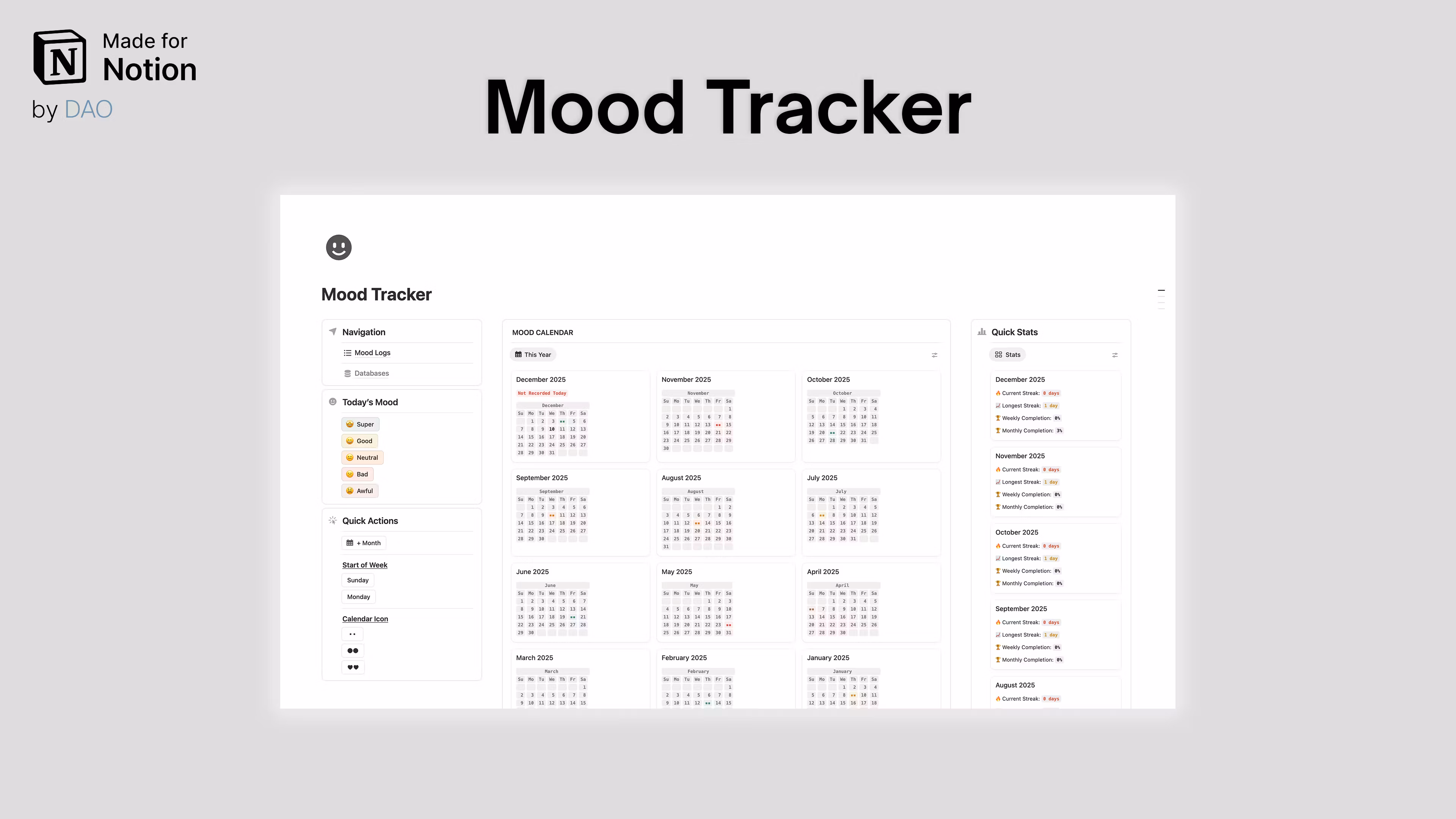 Mood Tracker