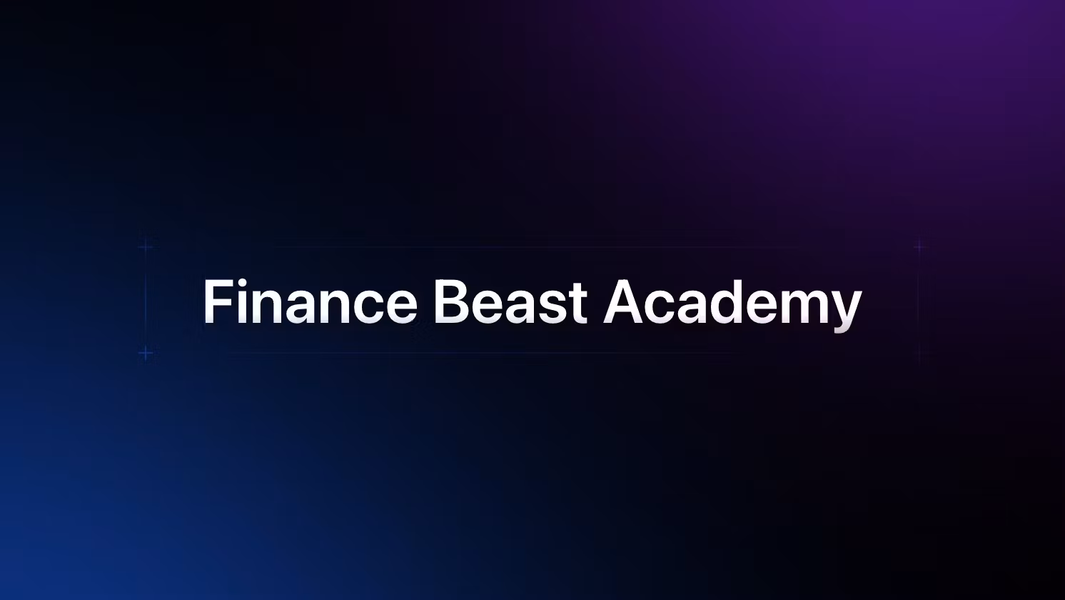 Finance Beast Complete Bundle