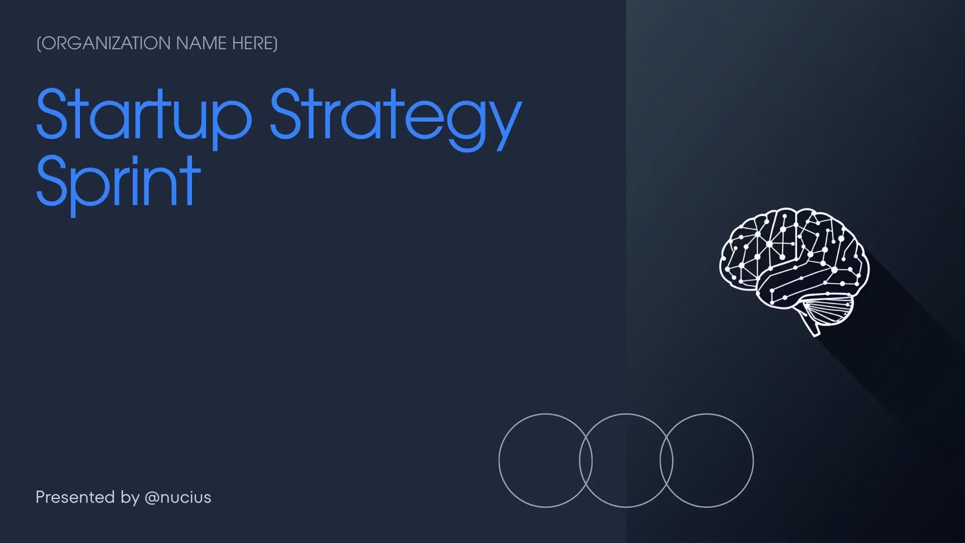 Startup Strategy Sprint