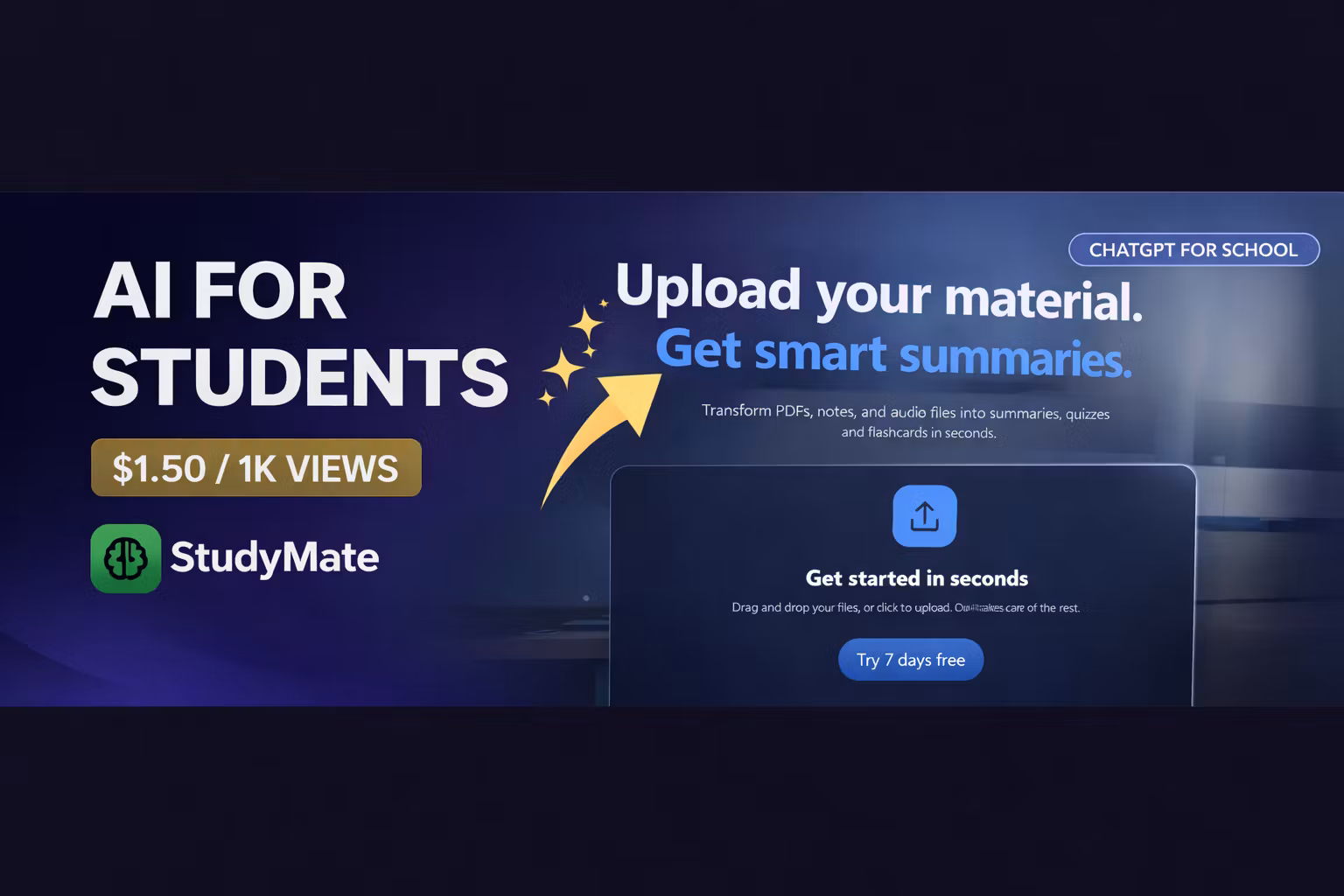 STUDYMATE: Creator Clips Club