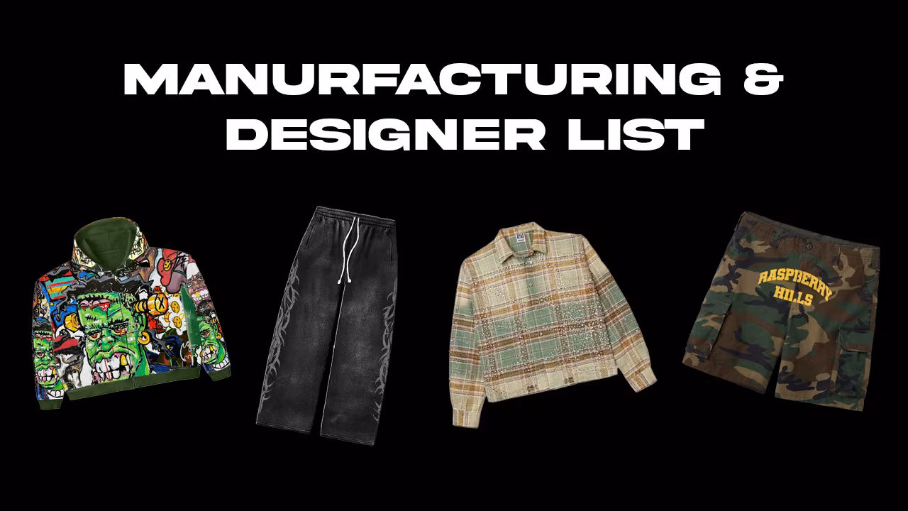 Clothing Brand List