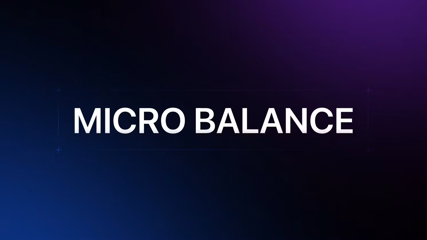 Micro balance & EMA BO